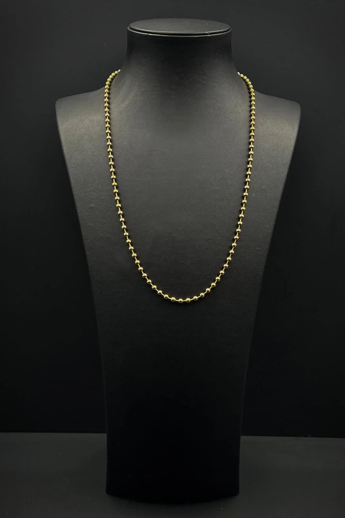 FRNCH 316L Çelik İtalyan Model Altın Renk Erkek Kolye FRJ30855-955-G