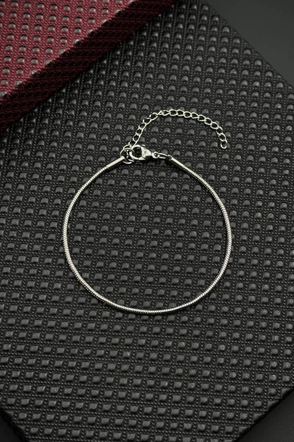 FRNCH 316L Çelik İtalyan Model Gümüş Renk Erkek Bileklik FRJ12687-3687-A