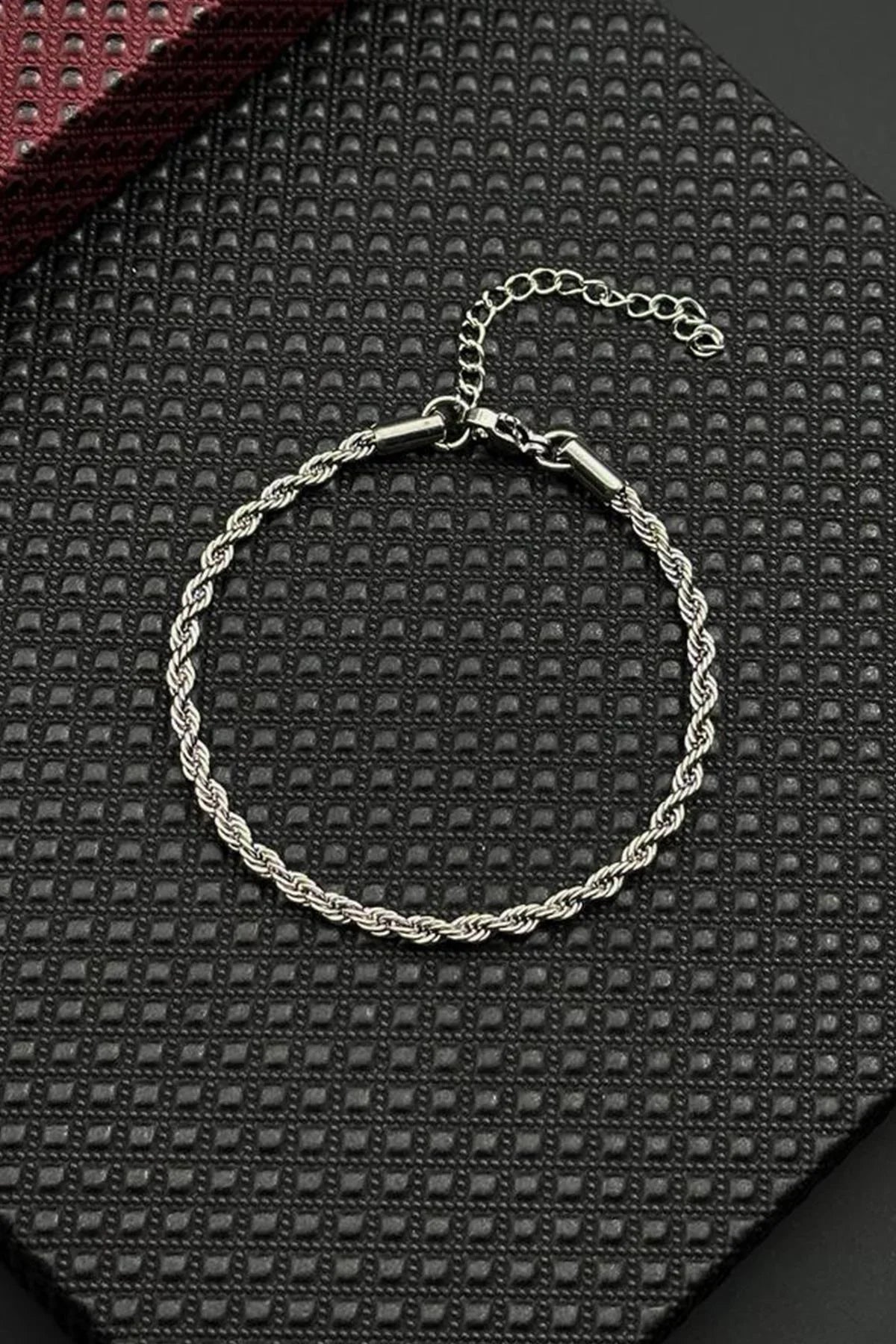 FRNCH 316L Çelik İtalyan Model Gümüş Renk Erkek Bileklik FRJ12688-3688-A