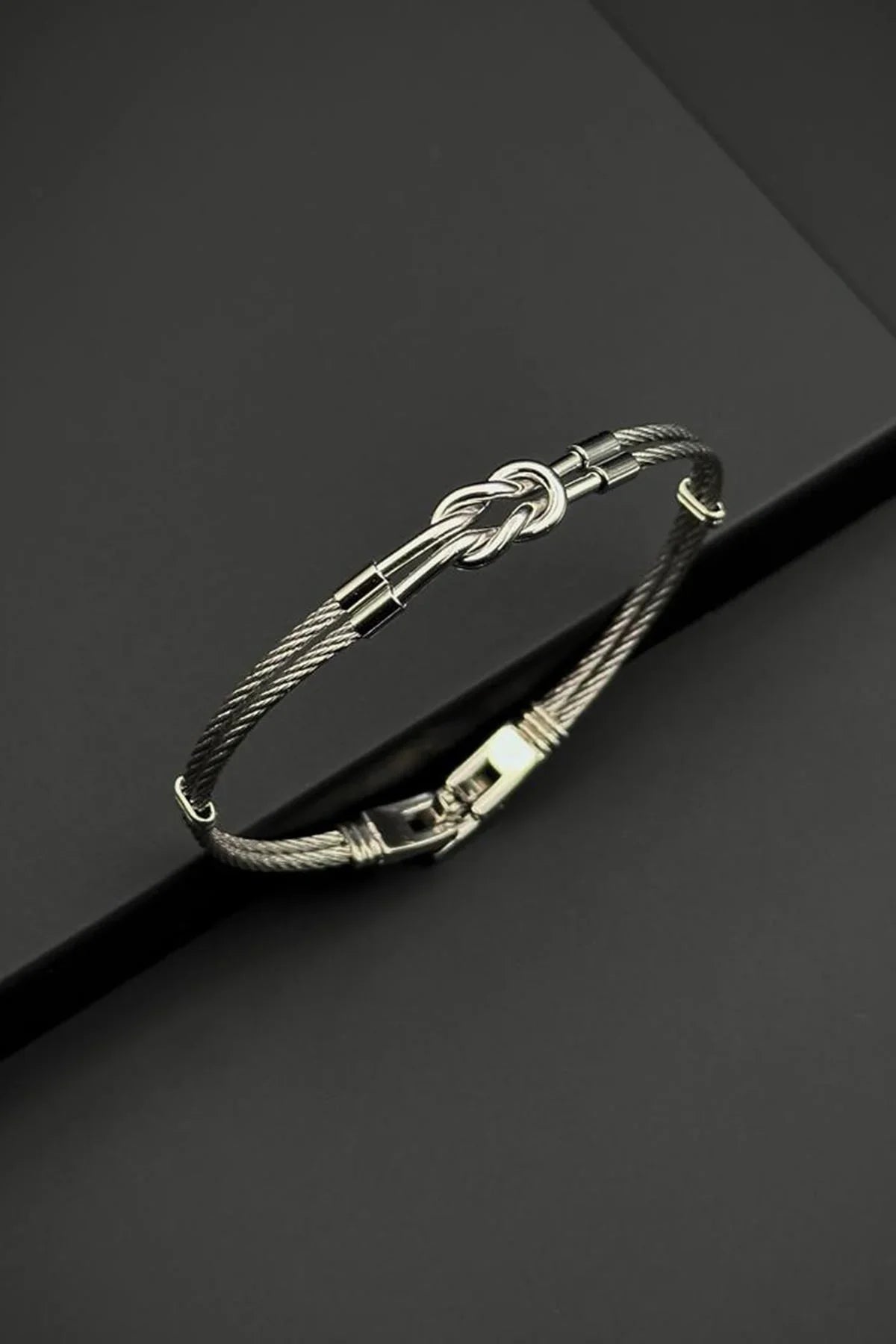 FRNCH 316L Çelik İtalyan Model Gümüş Renk Erkek Bileklik FRJ12794-3794-A