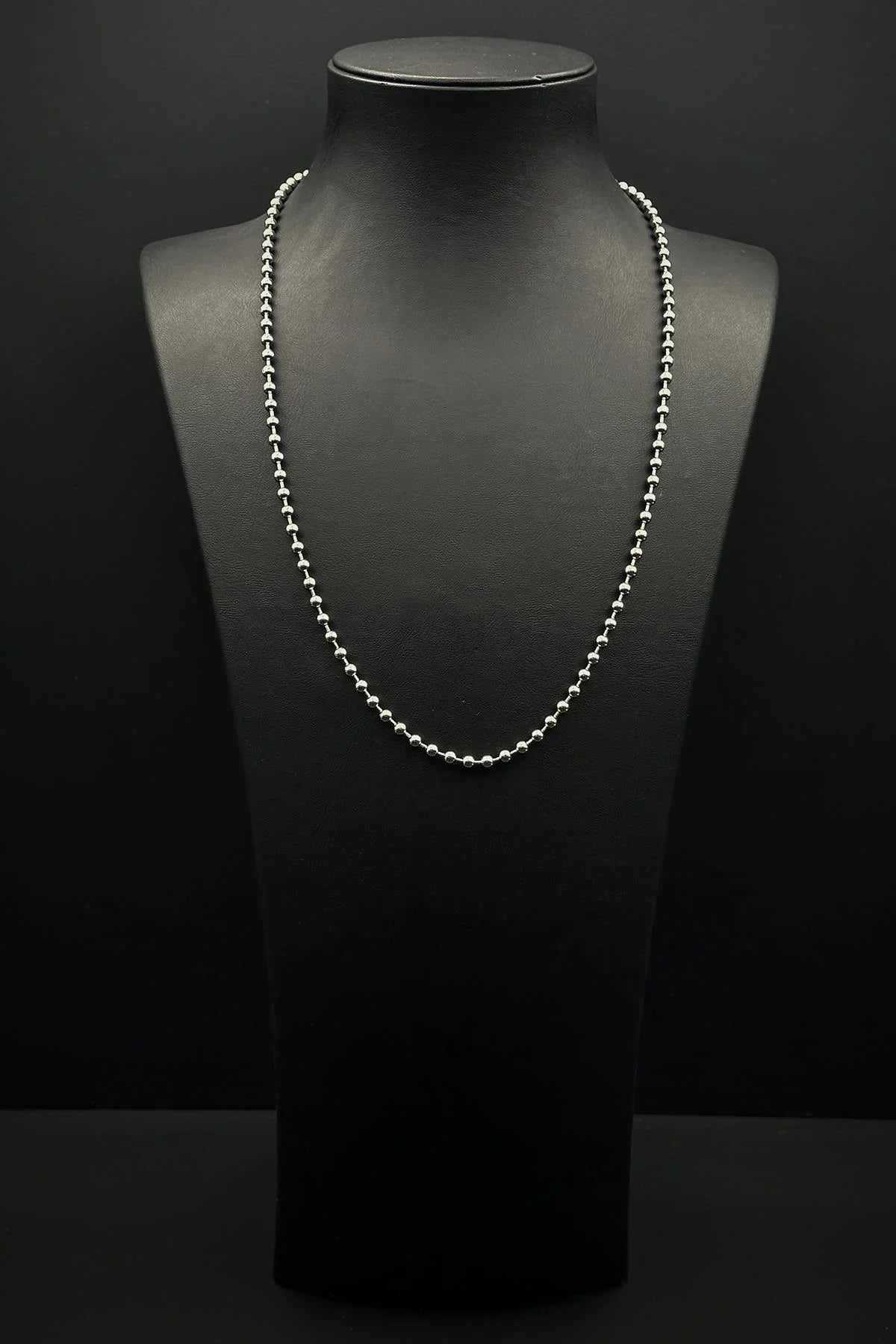 FRNCH 316L Çelik İtalyan Model Gümüş Renk Erkek Kolye FRJ30855-955-A