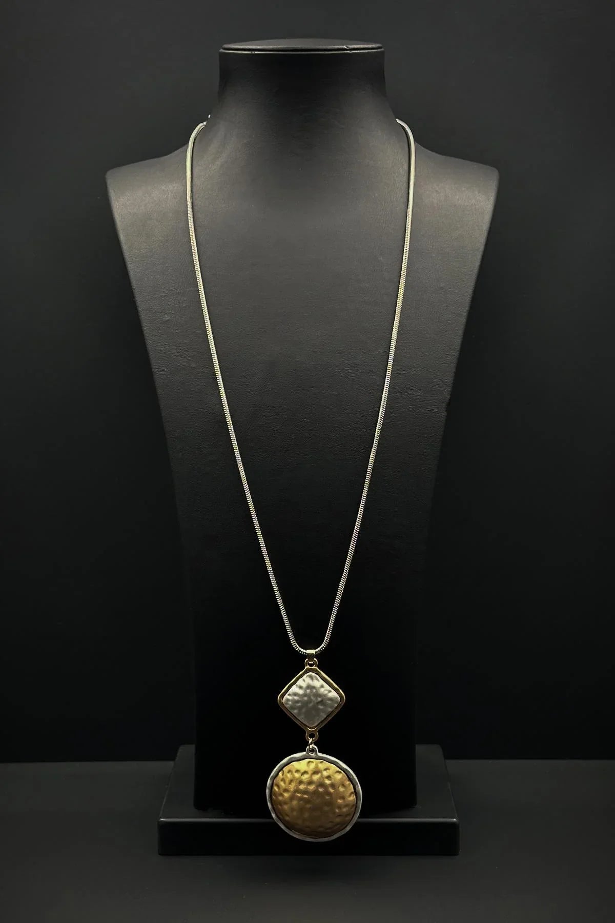 FRNCH 316L Çelik Özel Tasarım Altın Renk Kadın Kolye FRJ30889-989-AG