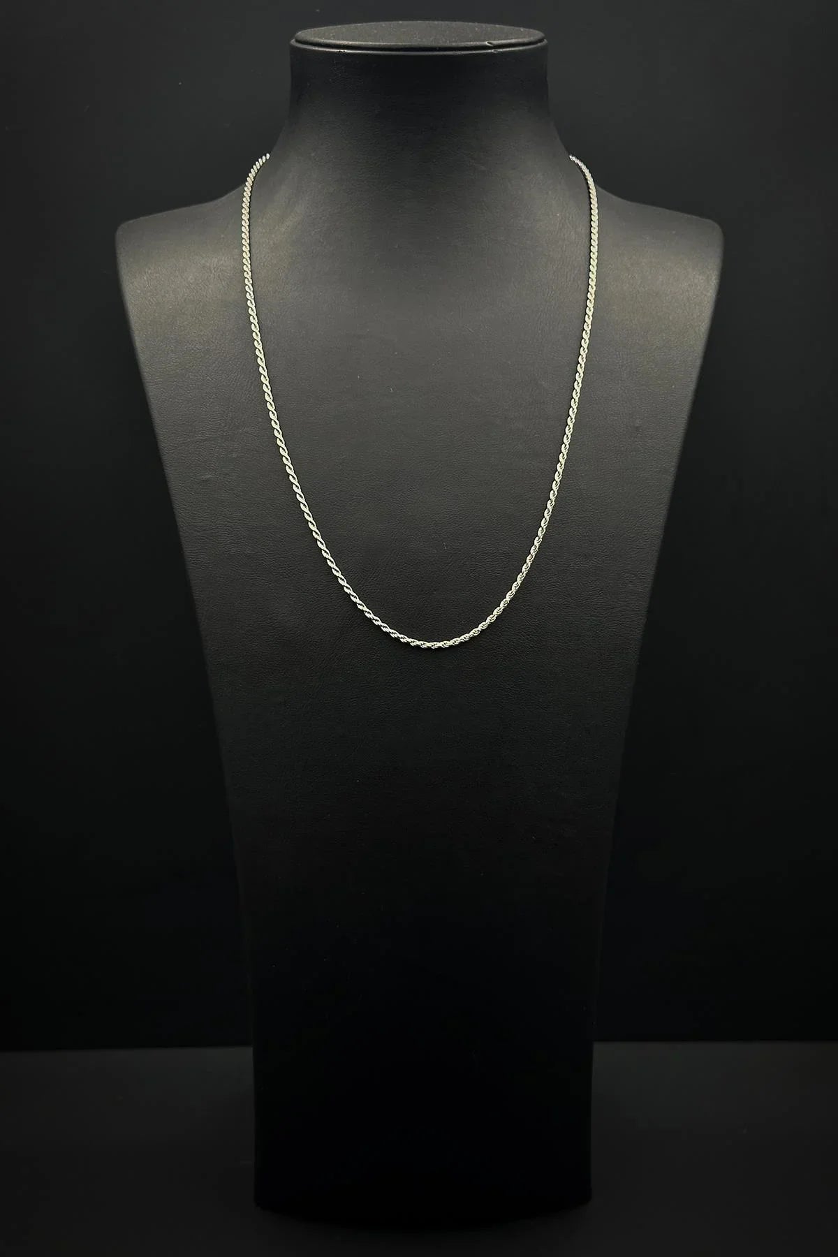 FRNCH 925 Ayar Gümüş İtalyan Model Gümüş Renk Erkek Kolye FRJ30764-864-A2