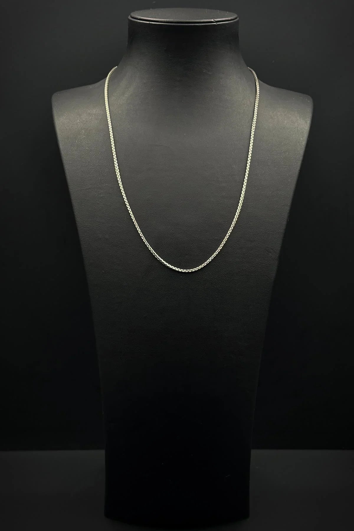 FRNCH 925 Ayar Gümüş İtalyan Model Gümüş Renk Erkek Kolye FRJ30915-1015-A