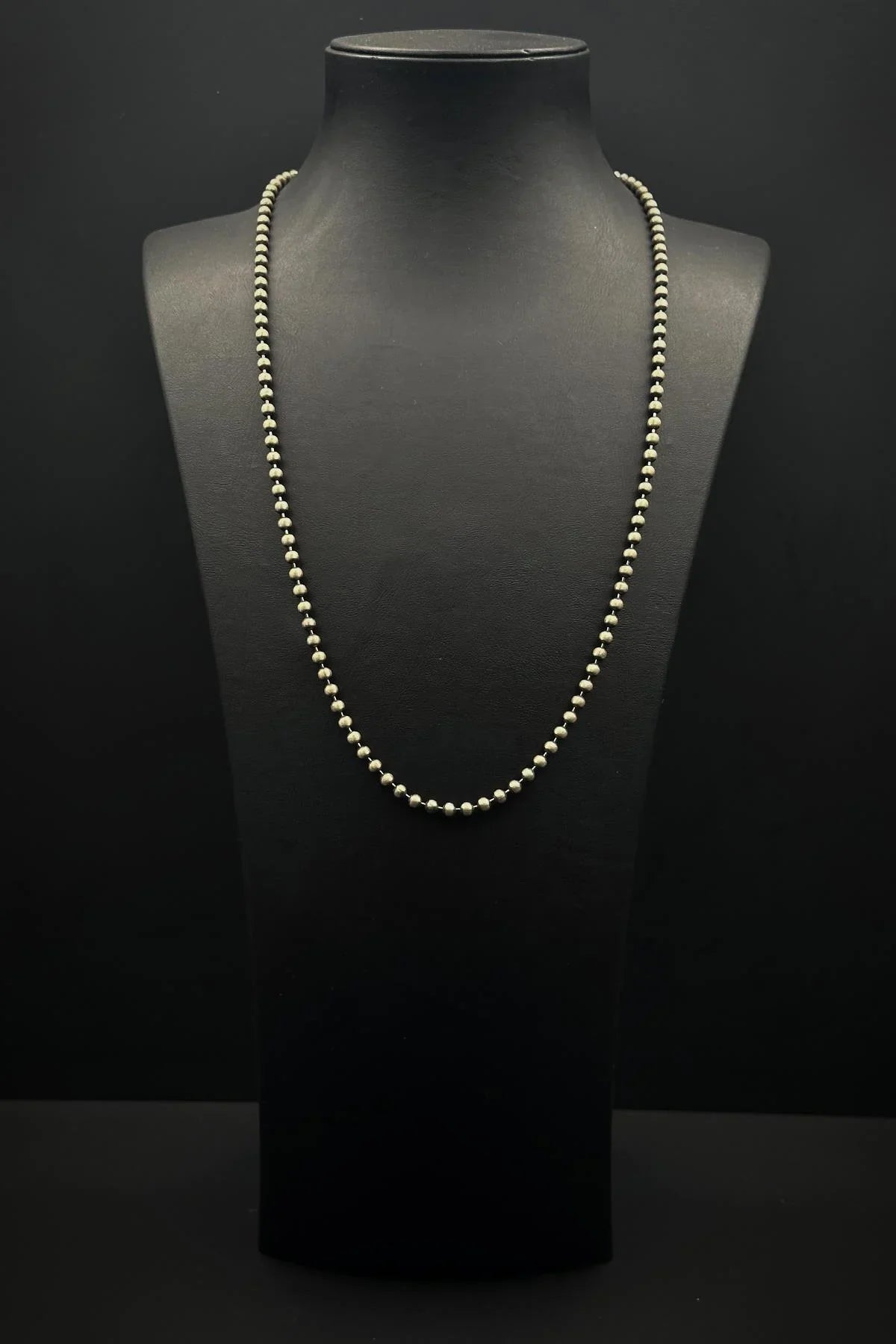 FRNCH 925 Ayar Gümüş İtalyan Model Gümüş Renk Erkek Kolye FRJ30924-1024-A