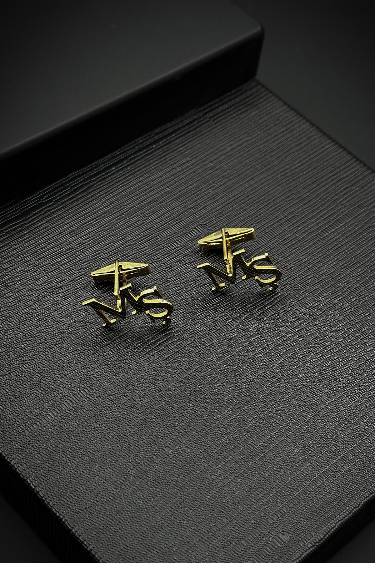 FRNCH 925 Ayar Gümüş Kol Düğmesi FRJ12426-3426-G