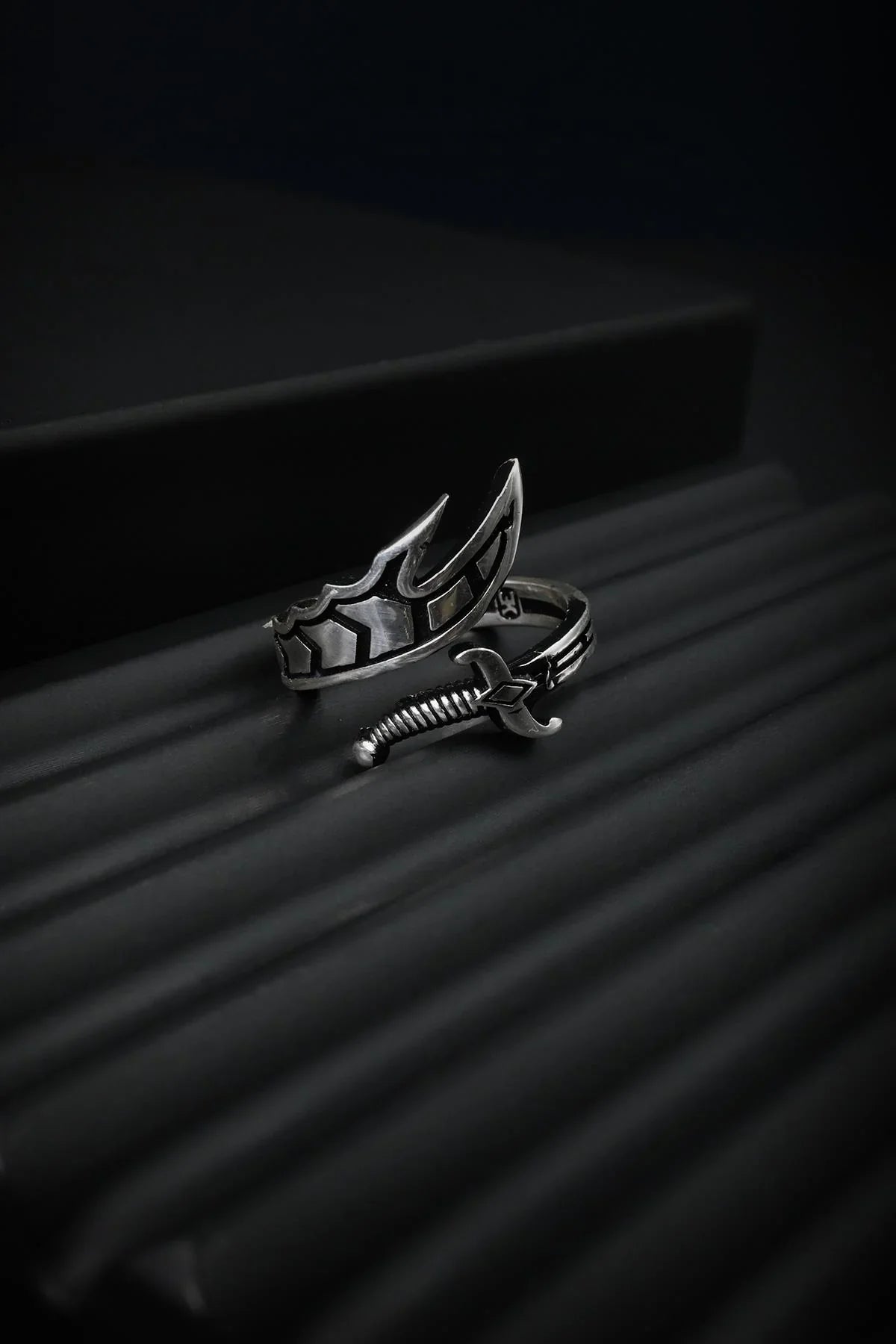 FRNCH 925 Ayar Gümüş Zirkon Taşlı Gümüş Renk Erkek Yüzük FRJ60046-146-A10