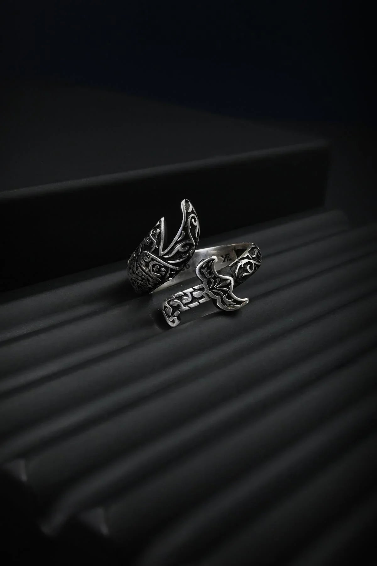 FRNCH 925 Ayar Gümüş Zirkon Taşlı Gümüş Renk Erkek Yüzük FRJ60046-146-A8