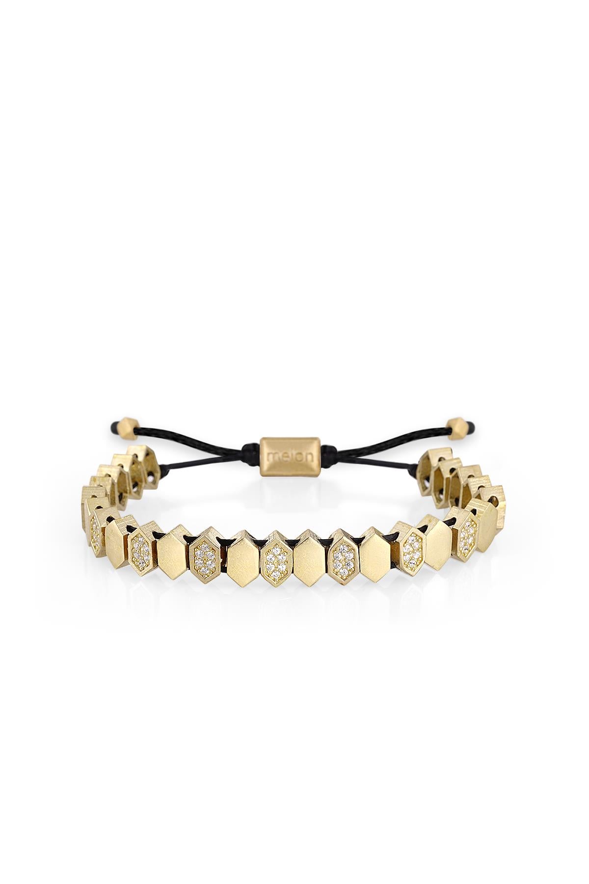 FRNCH Bee Gold Stone Bileklik