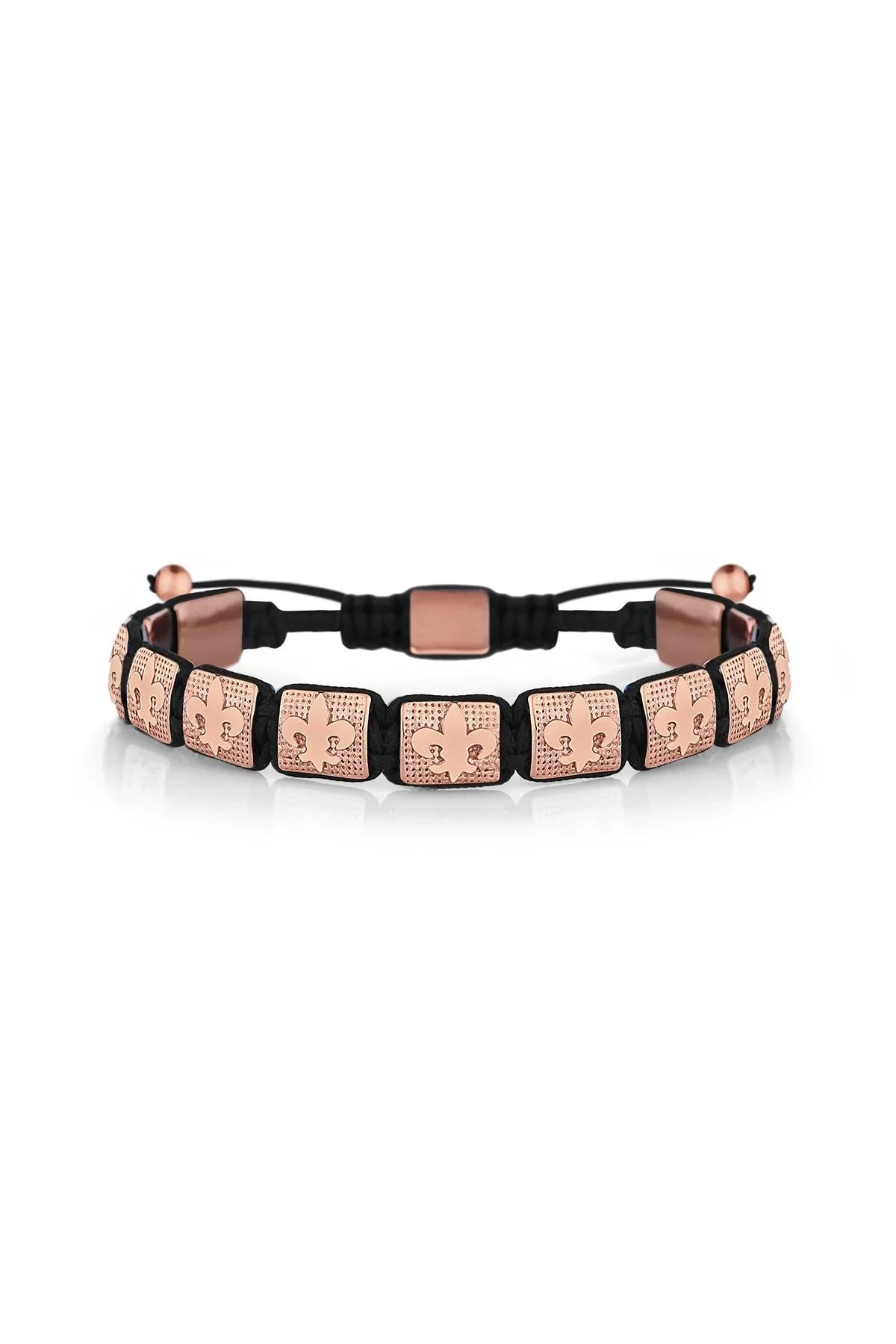 FRNCH Çelik Handmade Figürlü Makrome Bileklik FRJ10697-797-C