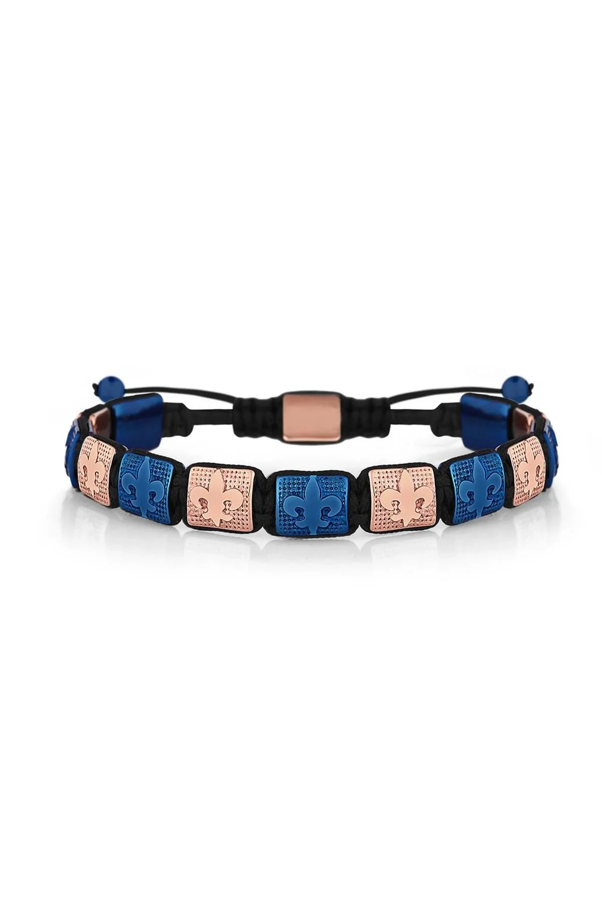 FRNCH Çelik Handmade Figürlü Makrome Bileklik FRJ10697-797-T2
