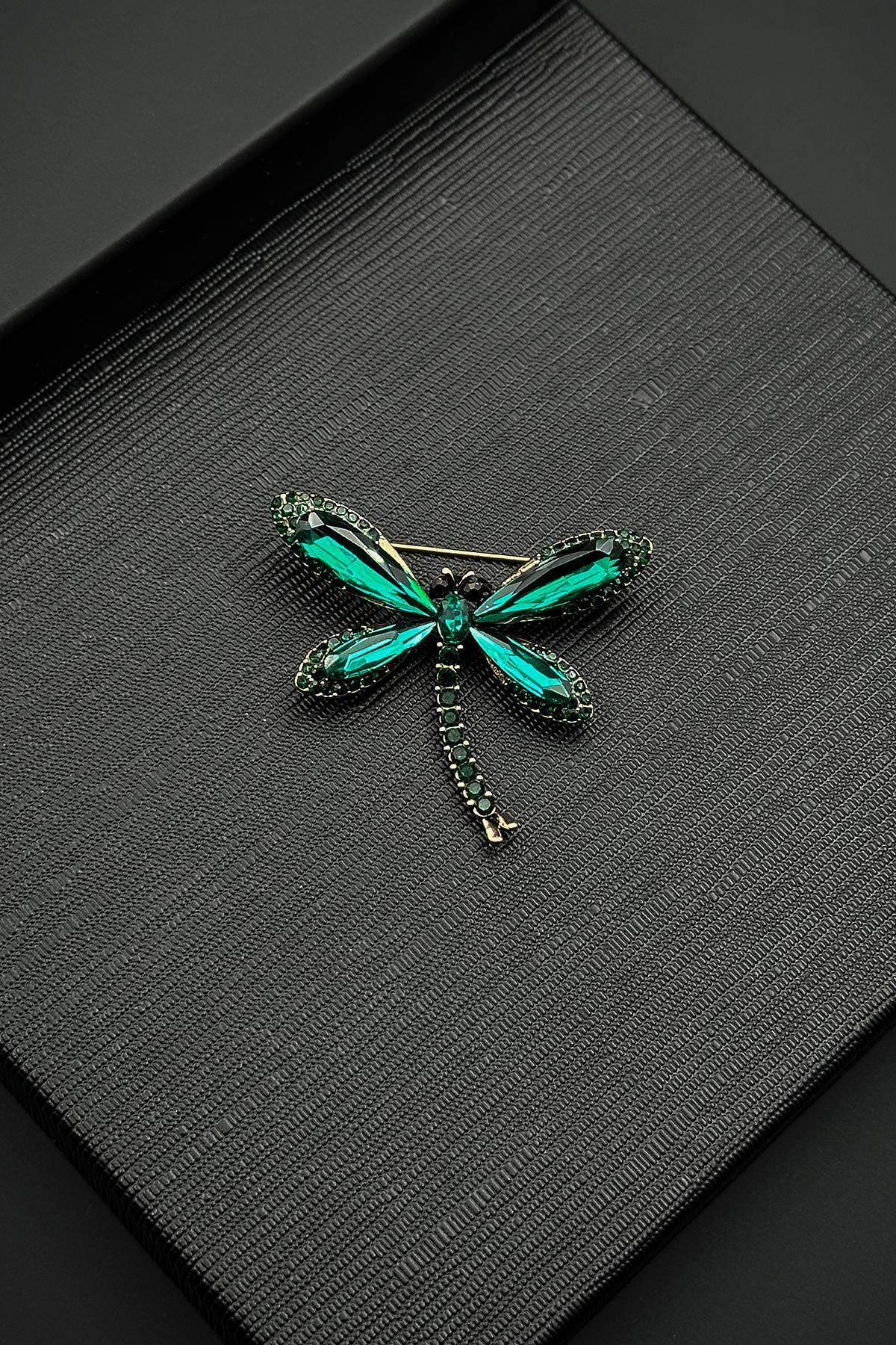 FRNCH Figürlü Çok Renkli Kadın Broş FRB1003-103-CK