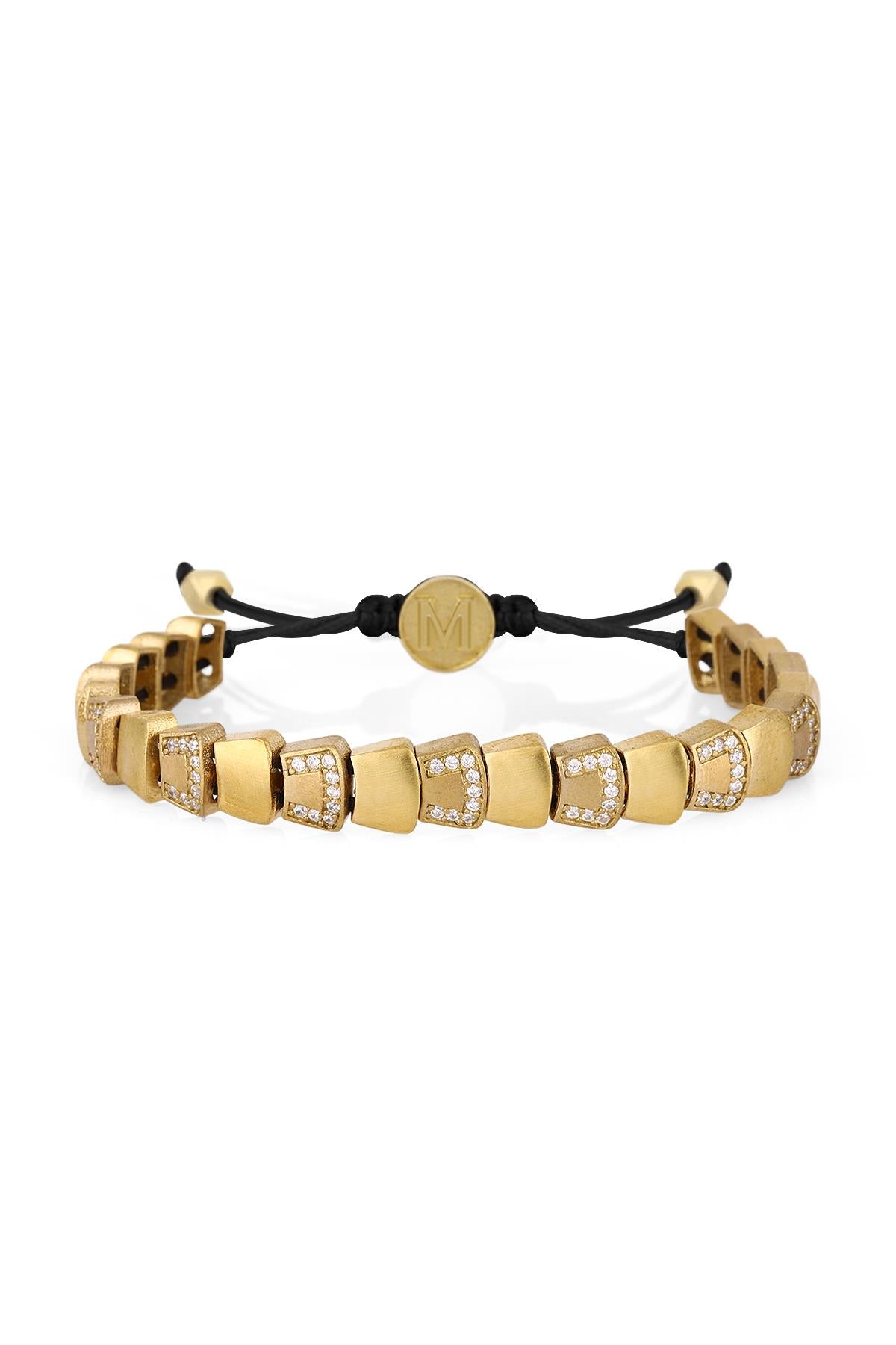 FRNCH Horse Gold Stone Bileklik