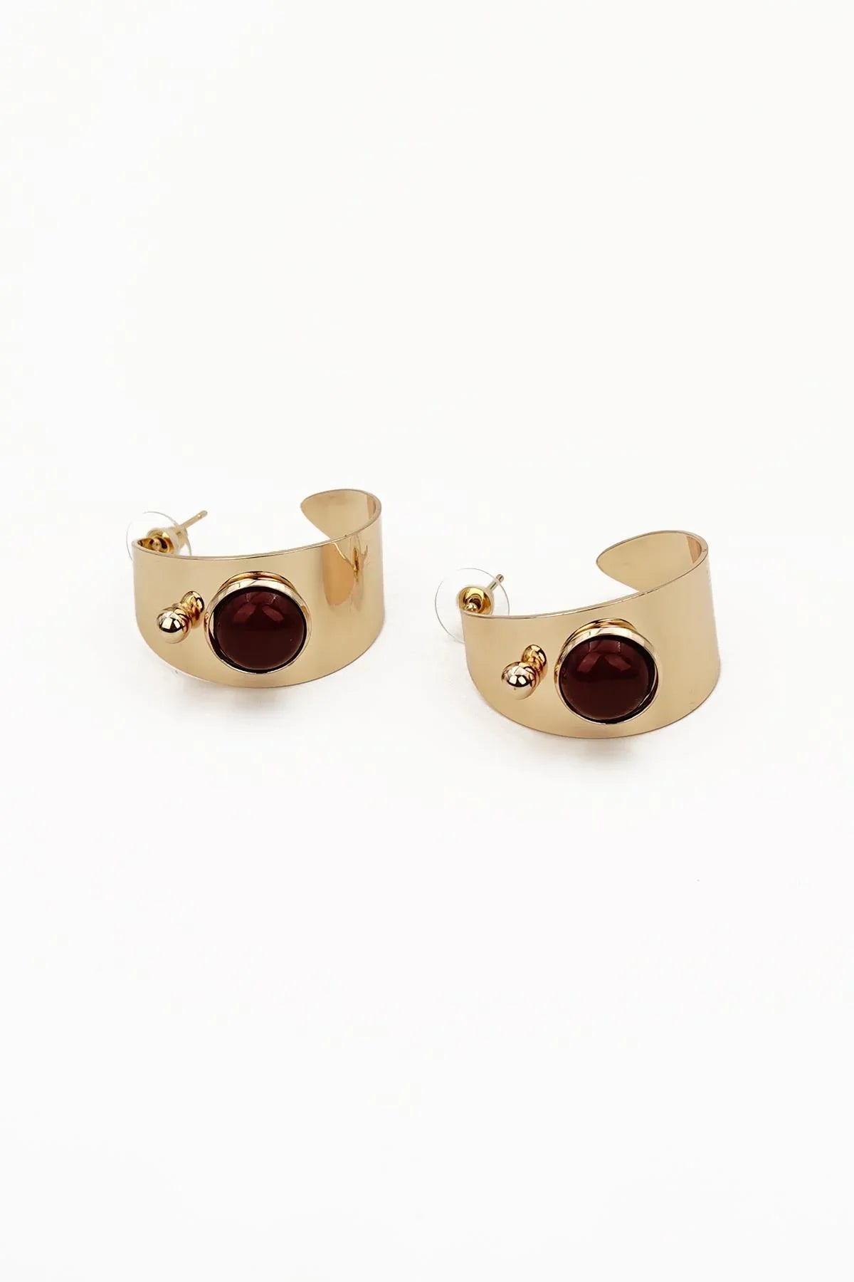 FRNCH Özel Tasarım Altın Renk Kadın Küpe FRJ50086-186-GB