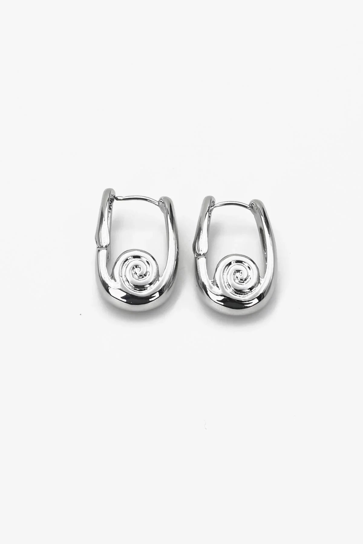 FRNCH Özel Tasarım Gümüş Renk Kadın Küpe FRJ50092-192-A