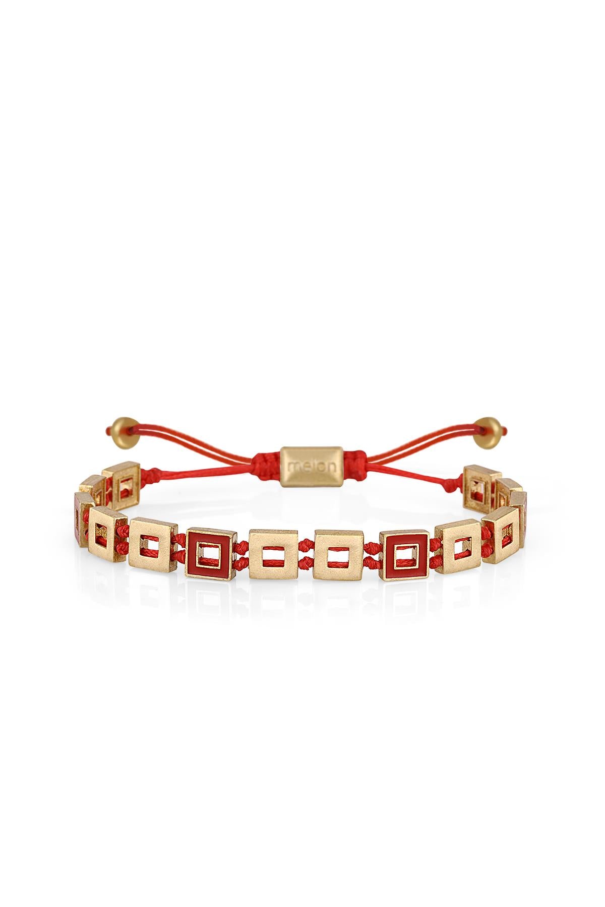 FRNCH Plata Red Bileklik