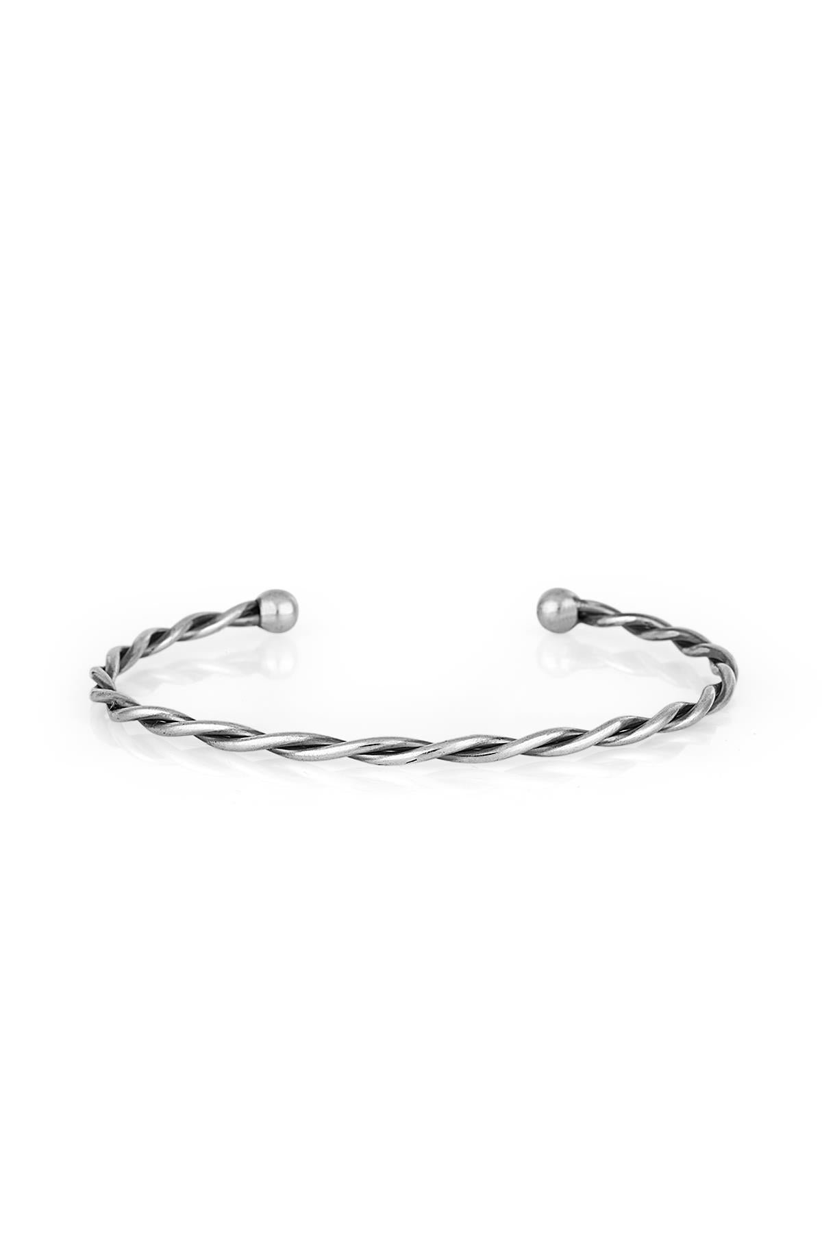 FRNCH Silver Bract 925 Ayar Gümüş Kelepçe