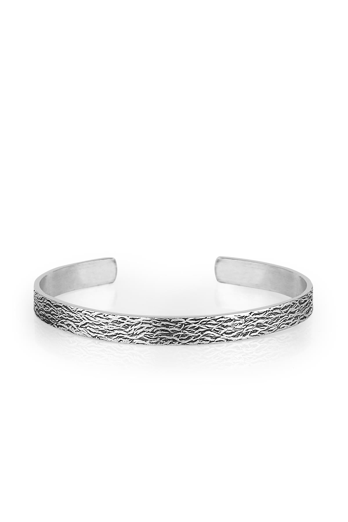 FRNCH Silver Forest 925 Ayar Gümüş Kelepçe