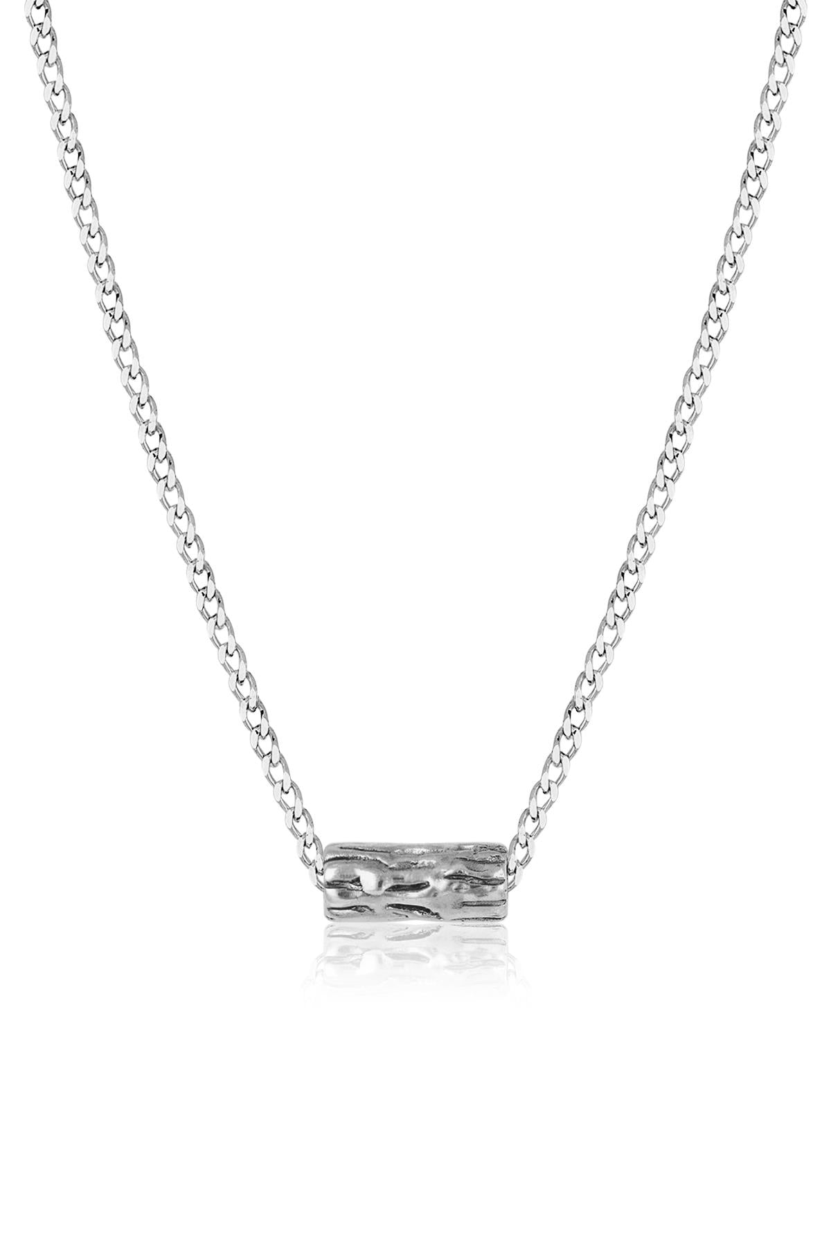FRNCH Silver Wood 925 Ayar Gümüş Kolye