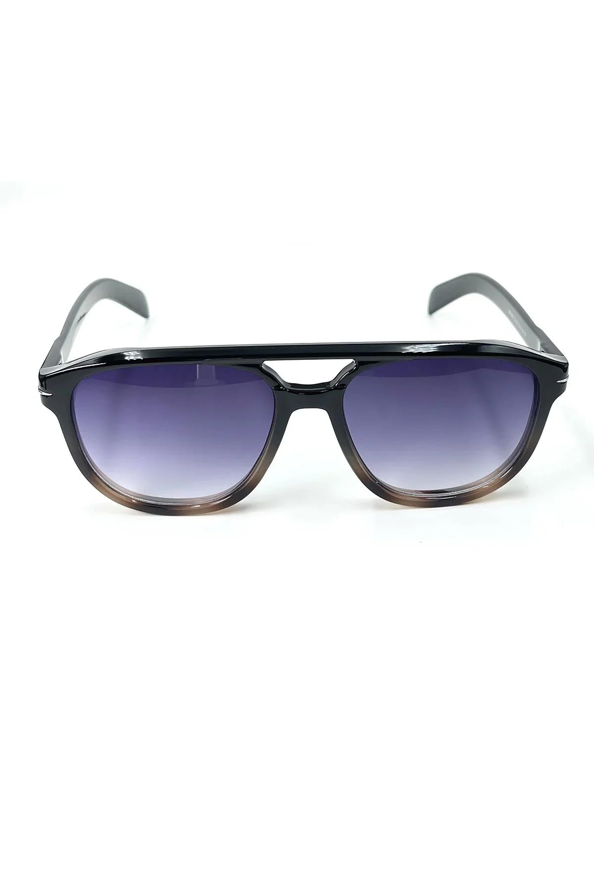 FRNCH Siyah Çerçeve Siyah Cam Damla Model Erkek Güneş Gözlüğü FRG1063-163-SK