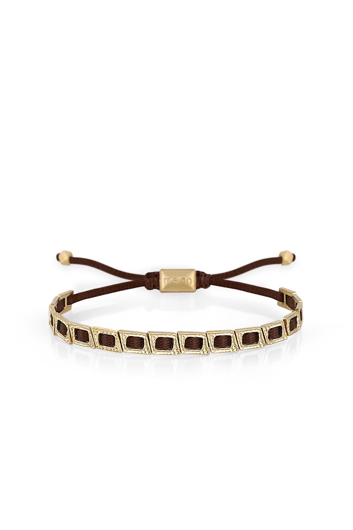 FRNCH Solen Brown Gold Bileklik