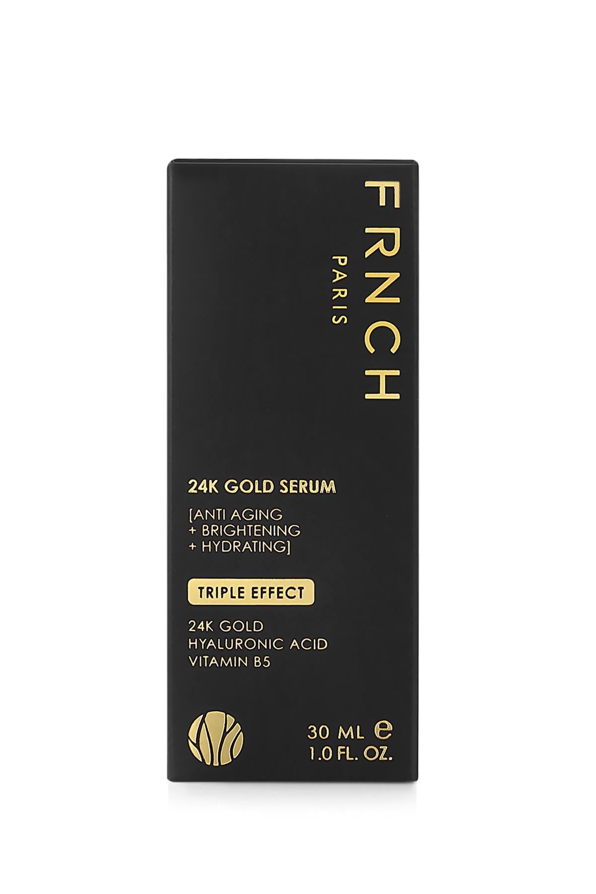FRNCH 24K Altın Serum 3'lü Etki Yaşlanma Karşıtı - Yenileyici - Nemlendirici 30 Ml