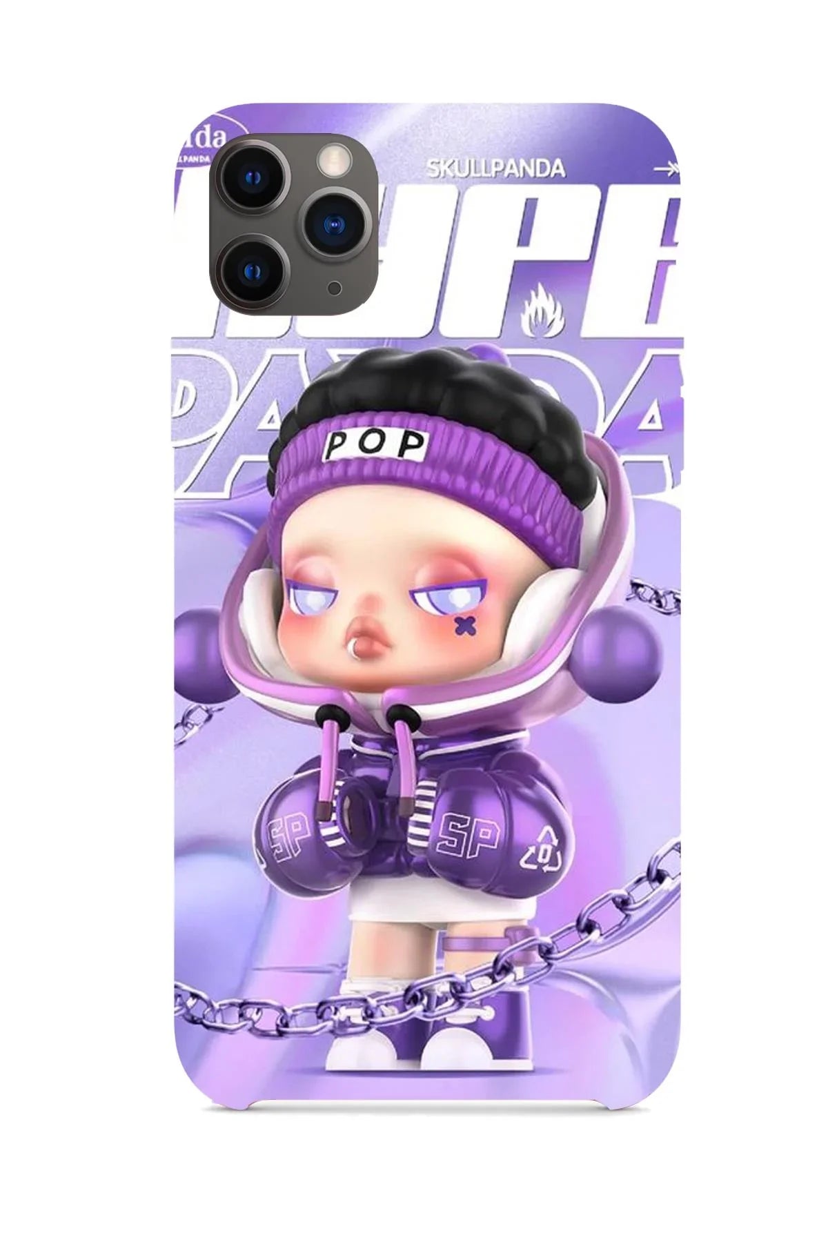 FRNCH CASE Apple İphone 11 Pro Max Uyumlu Anime Pop Kız Figürlü İçi Kadife Lansman Slikon Telefon Kılıfı FRK10014-1014-11PROMAX