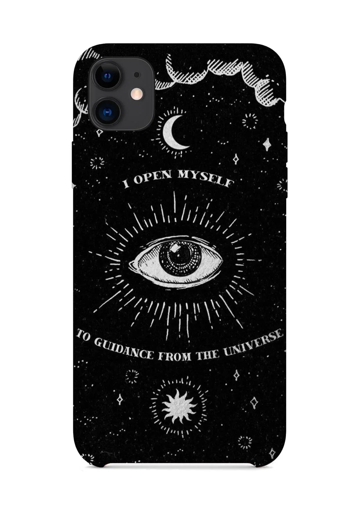 FRNCH CASE Apple İphone 11 Uyumlu Göz Figürlü İçi Kadife Lansman Slikon Telefon Kılıfı FRK10021-1021-11