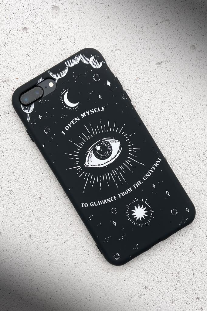 FRNCH CASE Apple İphone 6S Plus Uyumlu Göz Figürlü İçi Kadife Lansman Slikon Telefon Kılıfı FRK10021-1021-6SPLUS