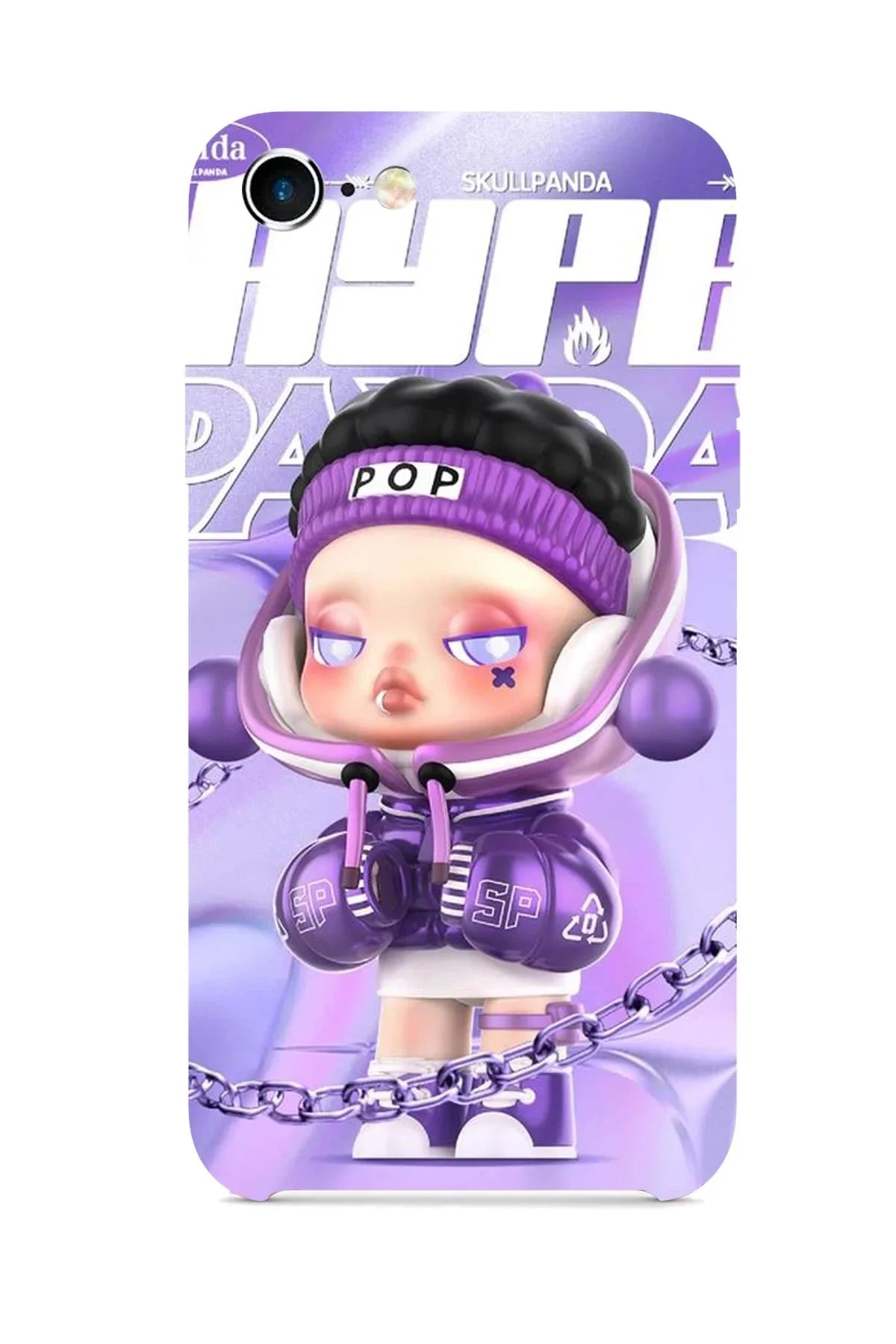 FRNCH CASE Apple İphone 8 Uyumlu Anime Pop Kız Figürlü İçi Kadife Lansman Slikon Telefon Kılıfı FRK10014-1014-8