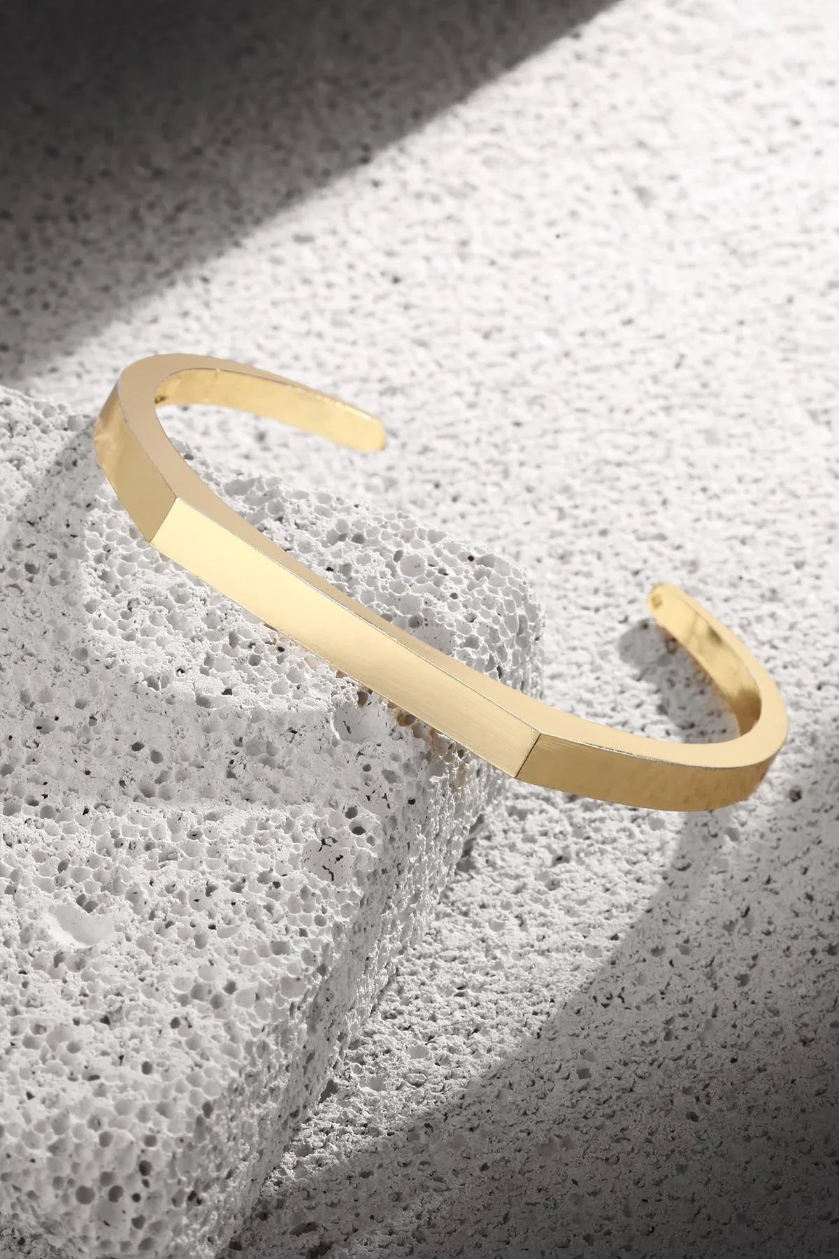 FRNCH Dikdörtgen Model Gold Renkli Erkek Bileklik FRJ11266-1366-G