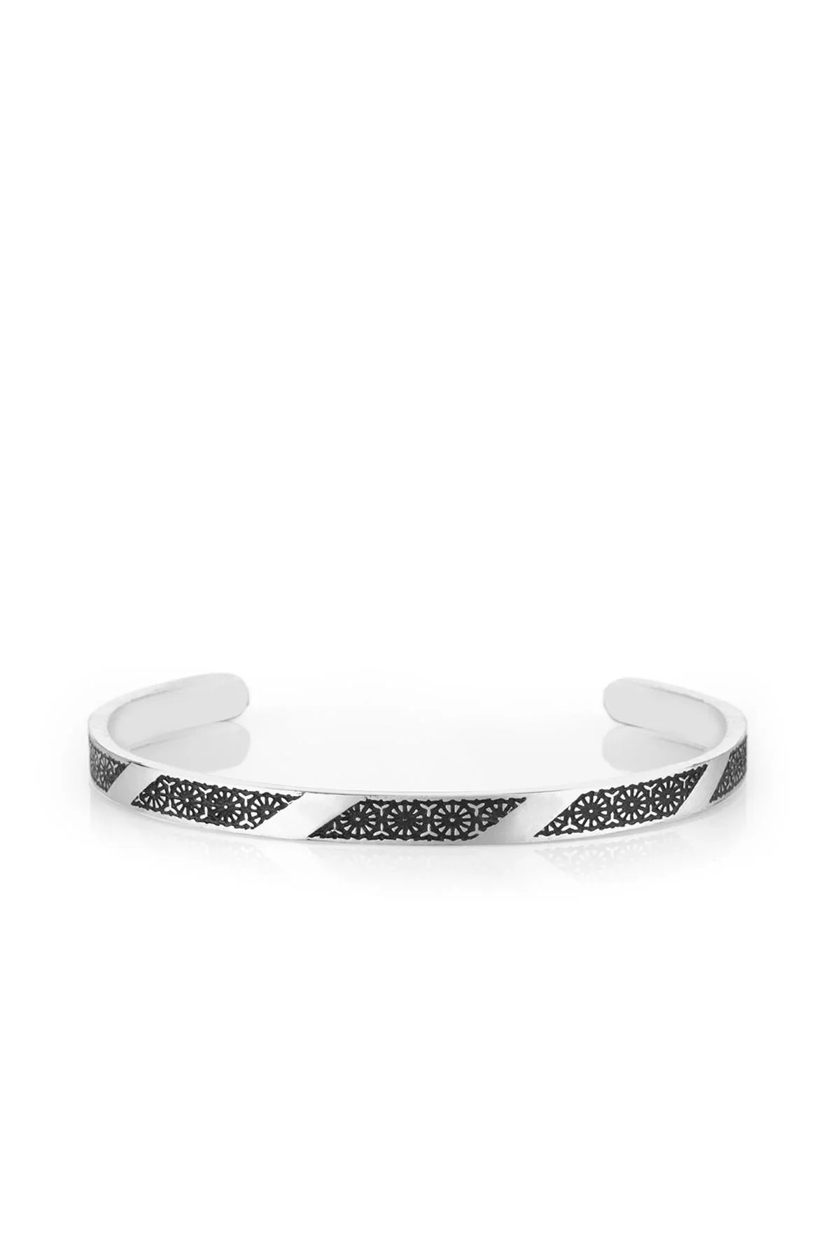 FRNCH Erkek Handmade Antik Desenli Kelepçe FRJ11174-1274-A2