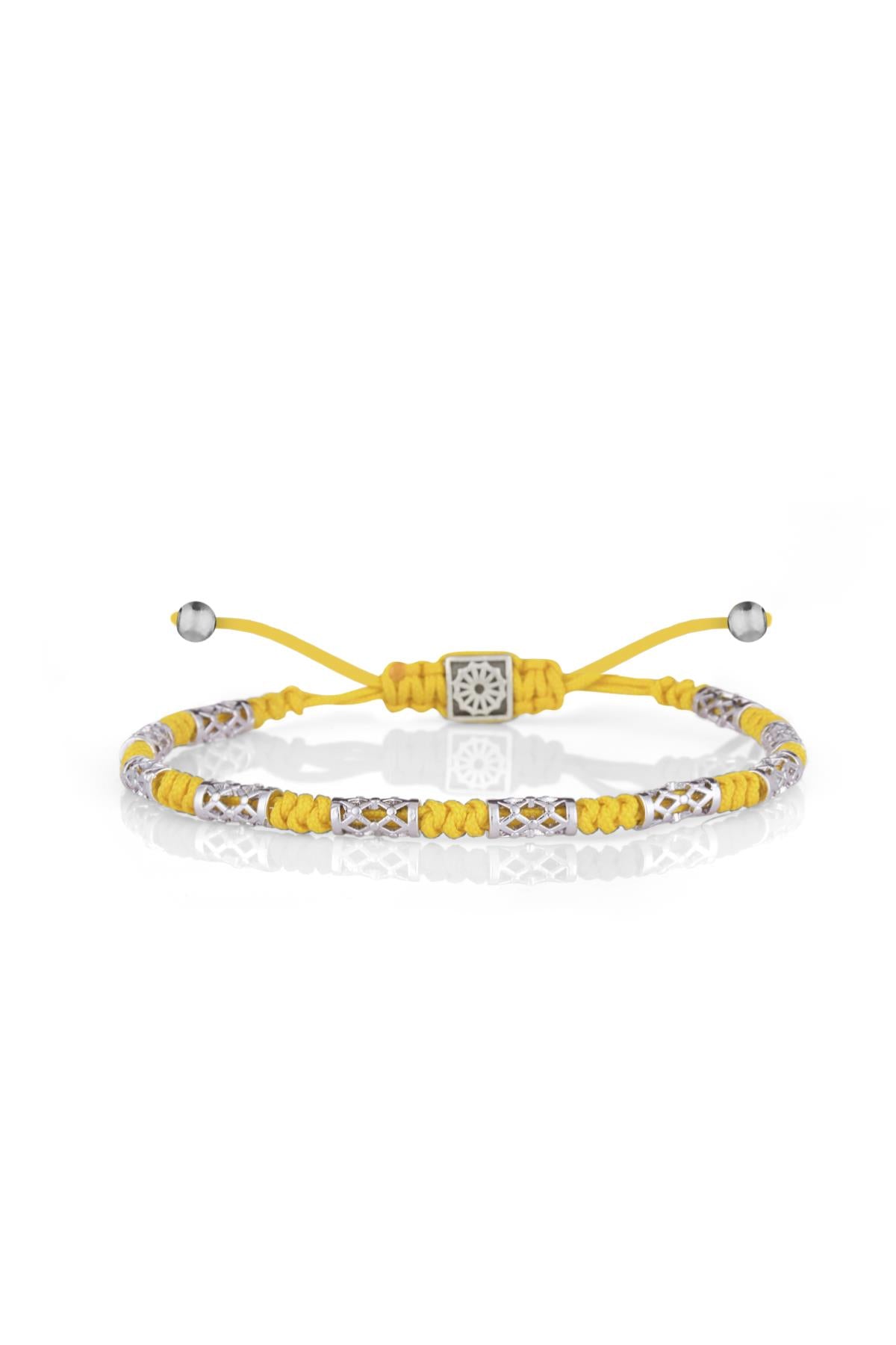 FRNCH Makrome Sarı Renk Handmade Bileklik FRJ11062-1162-Z