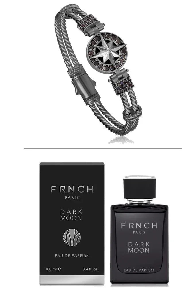 FRNCH Pusula Figürlü Erkek Bileklik/100 ML Erkek Parfüm