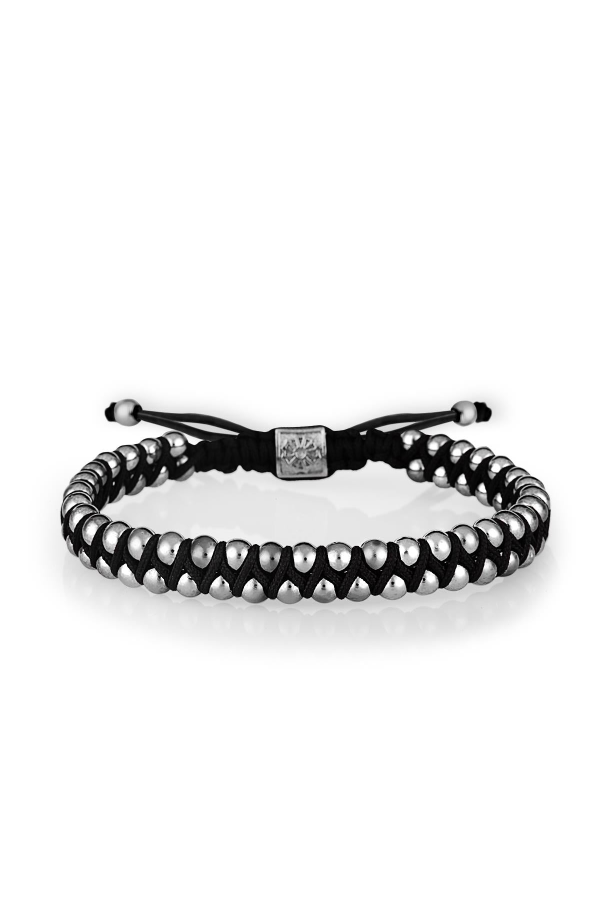 FRNCH Sıralı Doğal Taşlı Handmade Erkek Bileklik FRJ11166-1266-A