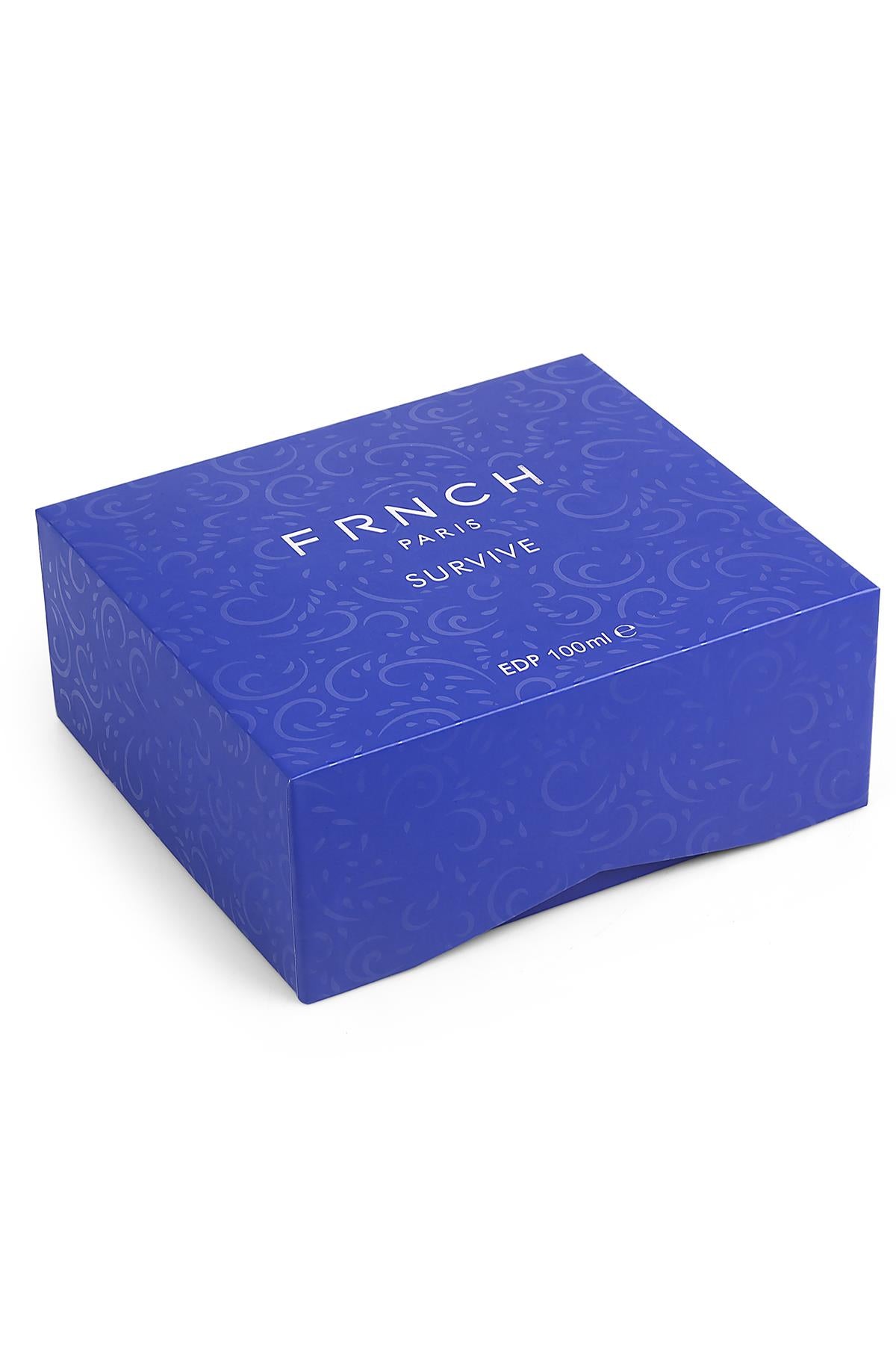 FRNCH Survive Erkek Parfüm 100 ML Erkek Bileklik Hediyeli FRP10004-104-E