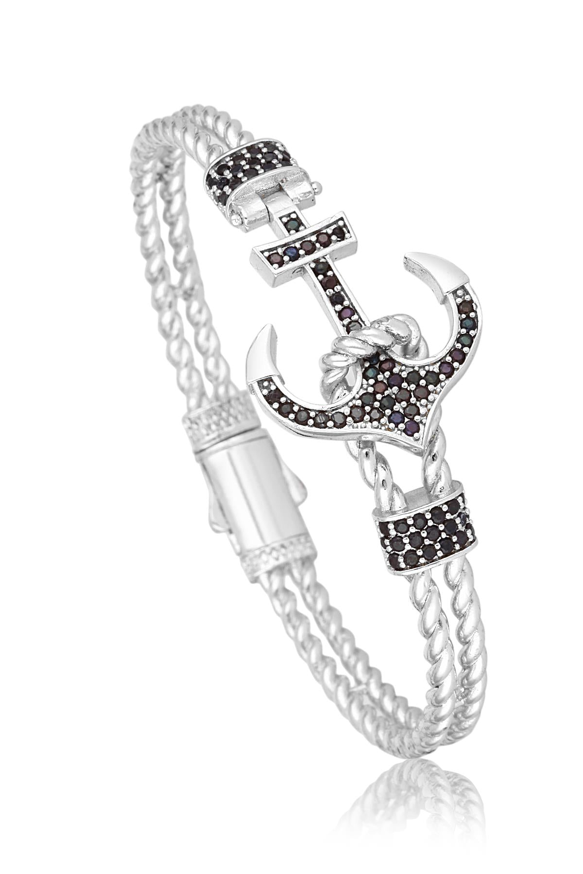 FRNCH TMJ11111-1211-A Erkek Zirkon Bileklik