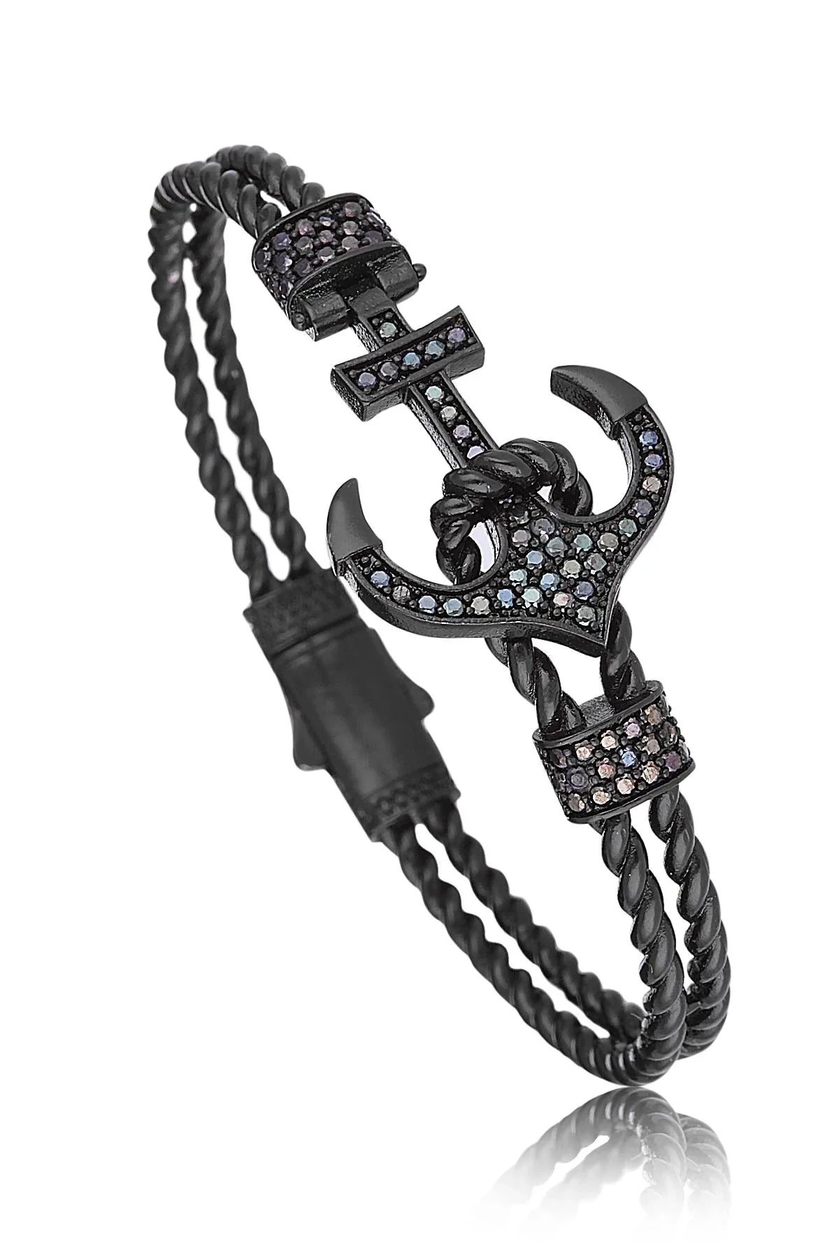 FRNCH TMJ11111-1211-B2 Erkek Zirkon Bileklik