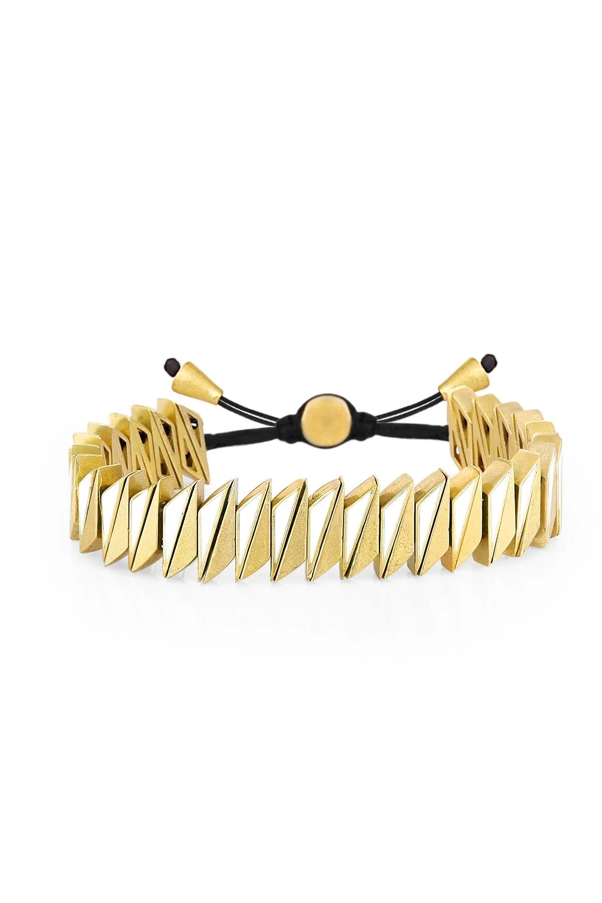 Gold White Pop 2 Bileklik BLPOP011