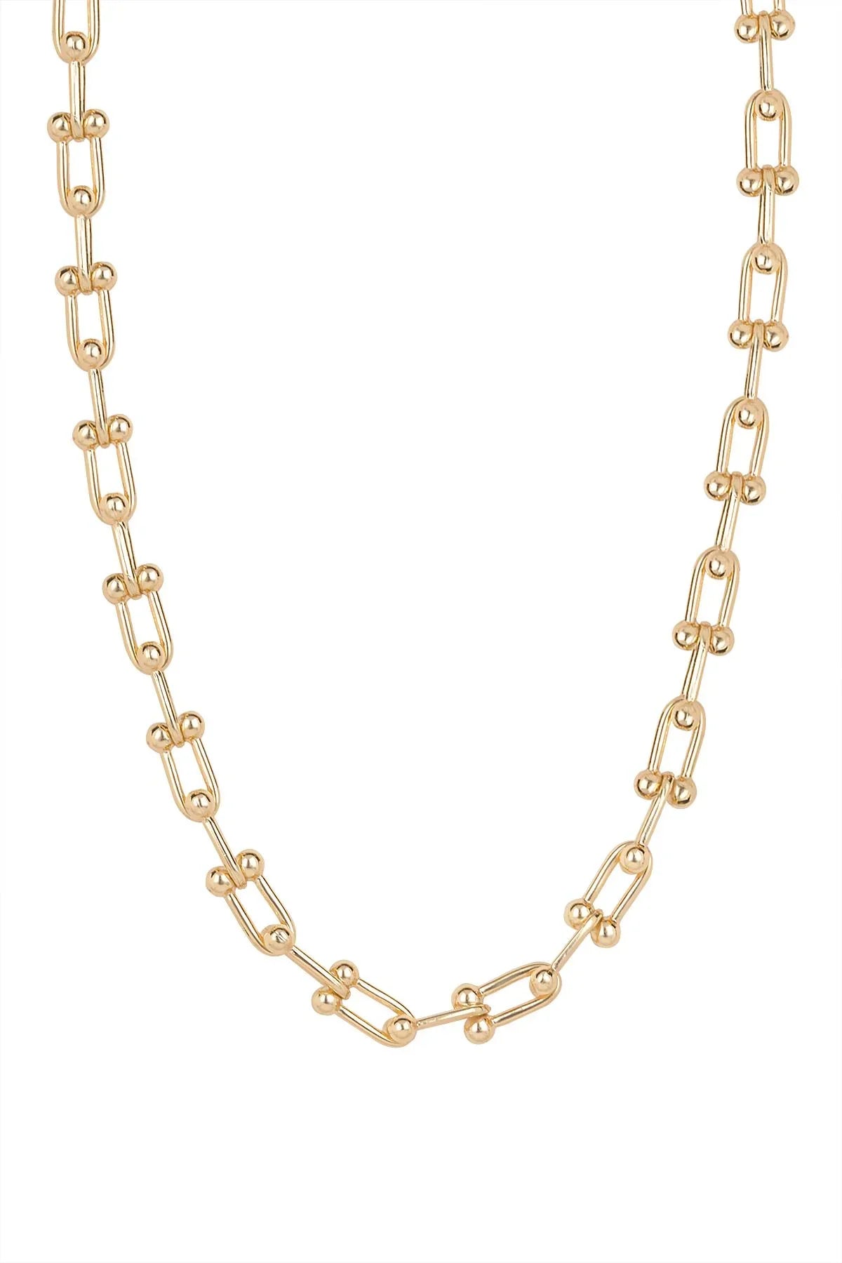 Kadın Gold Renk Sıralı Kolye TSJ30029-129-G