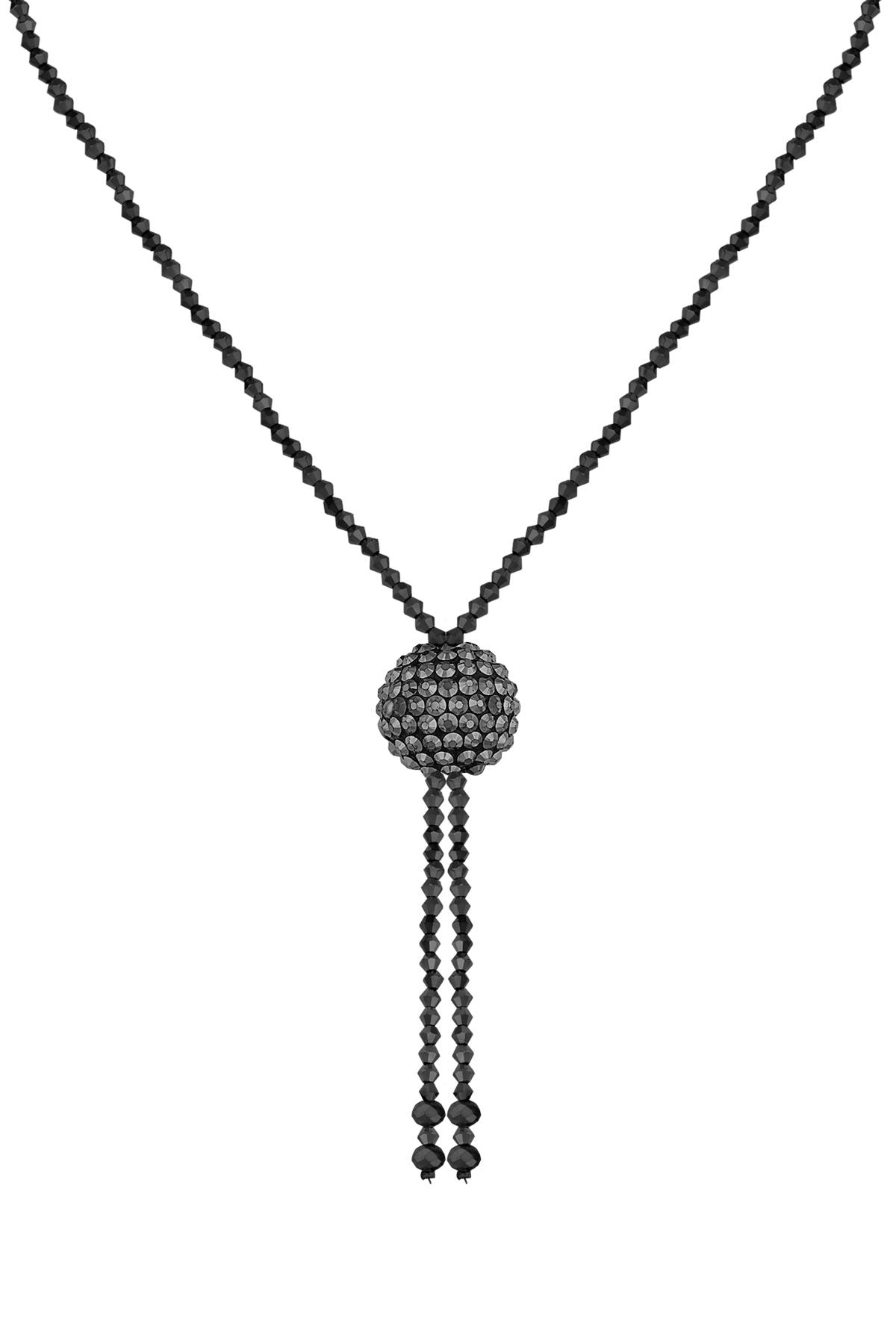 Kadın Siyah Renk Kolye TSJ30026-126-B