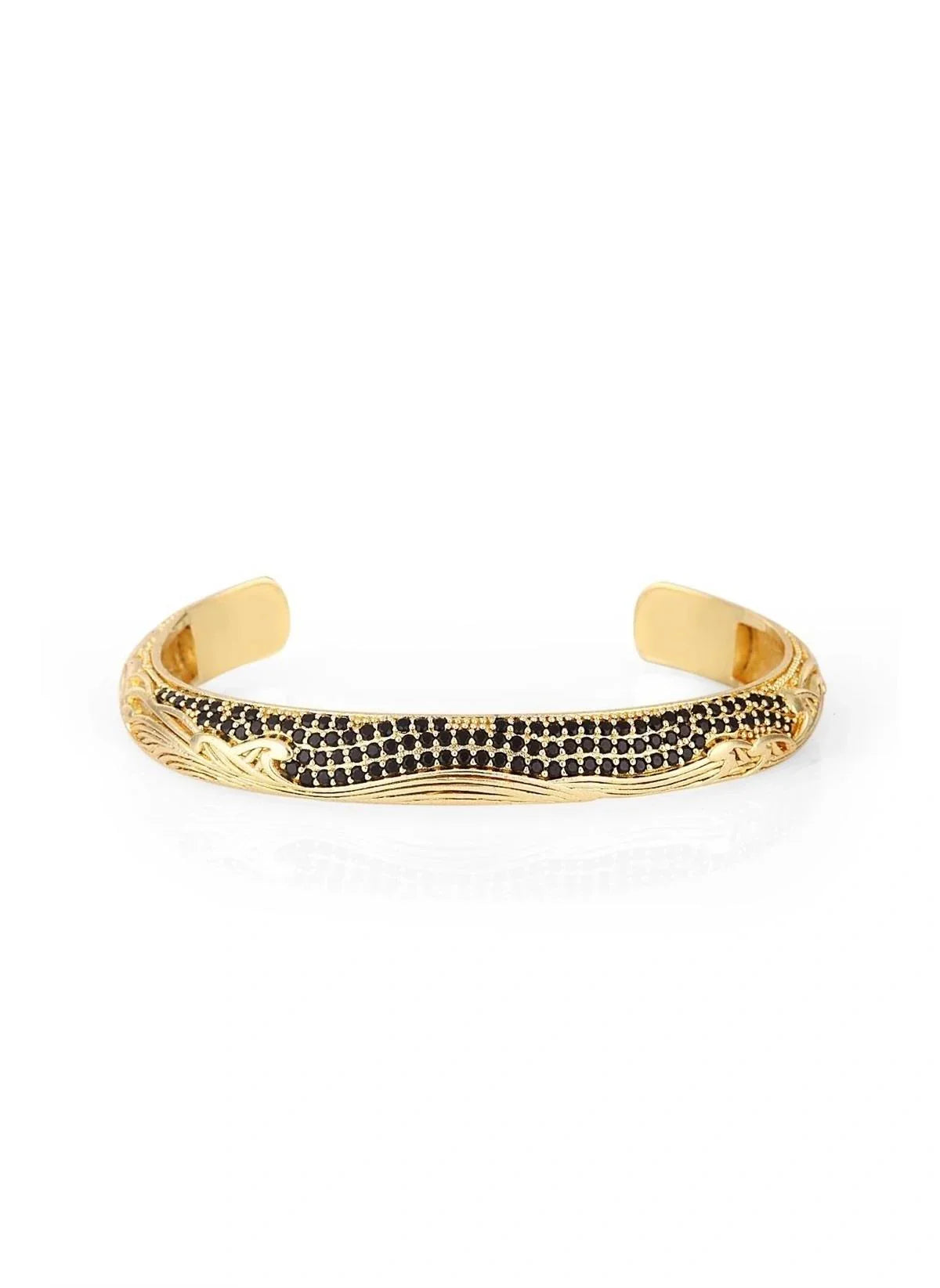 Melon Men Gold Elements Stone Kelepçe MLNE0007