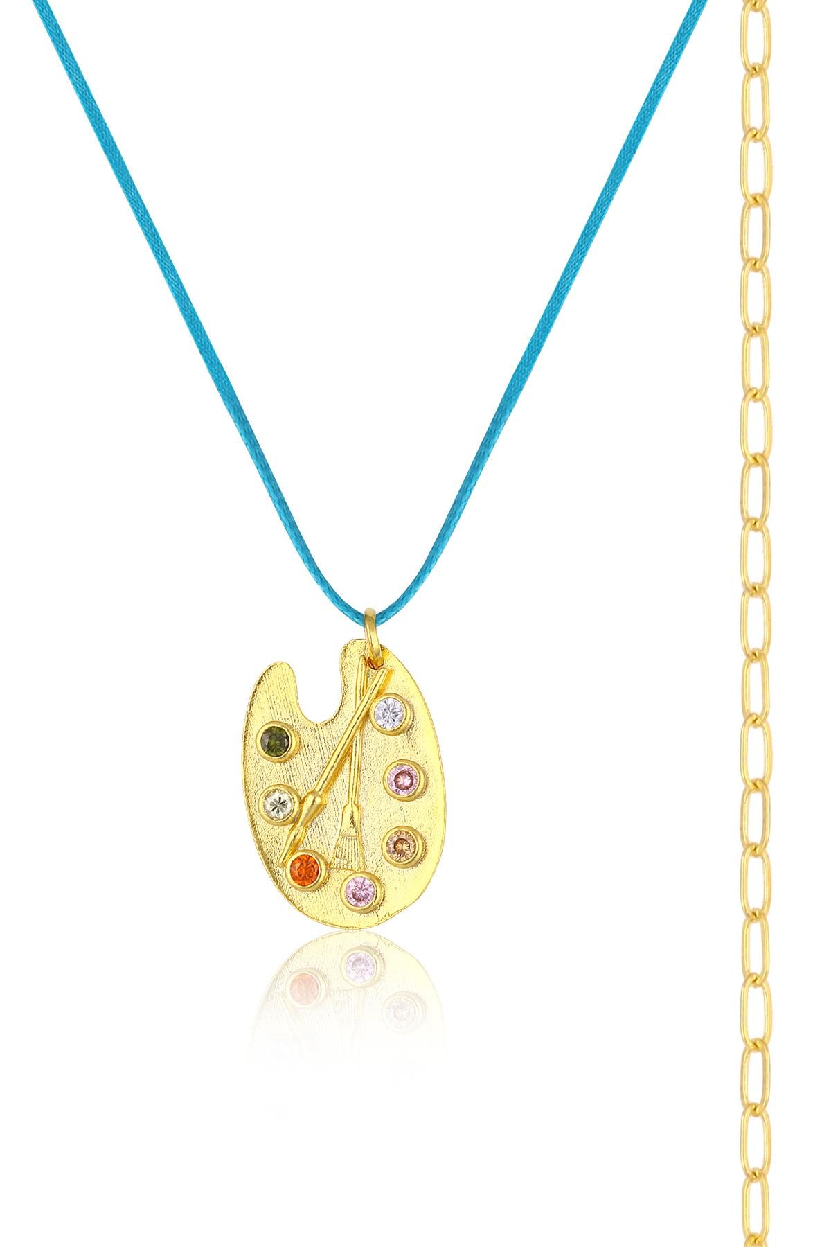 Melon Palette Kolye KLYG0020