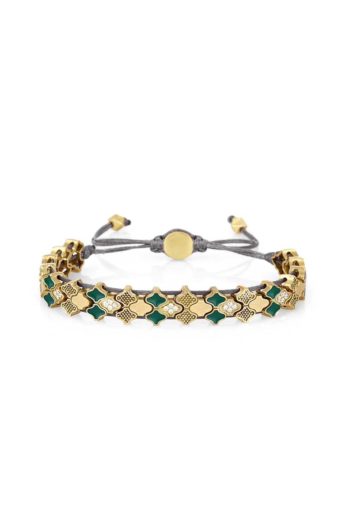 Melon Palma Stone Green Bileklik BLPLMA03