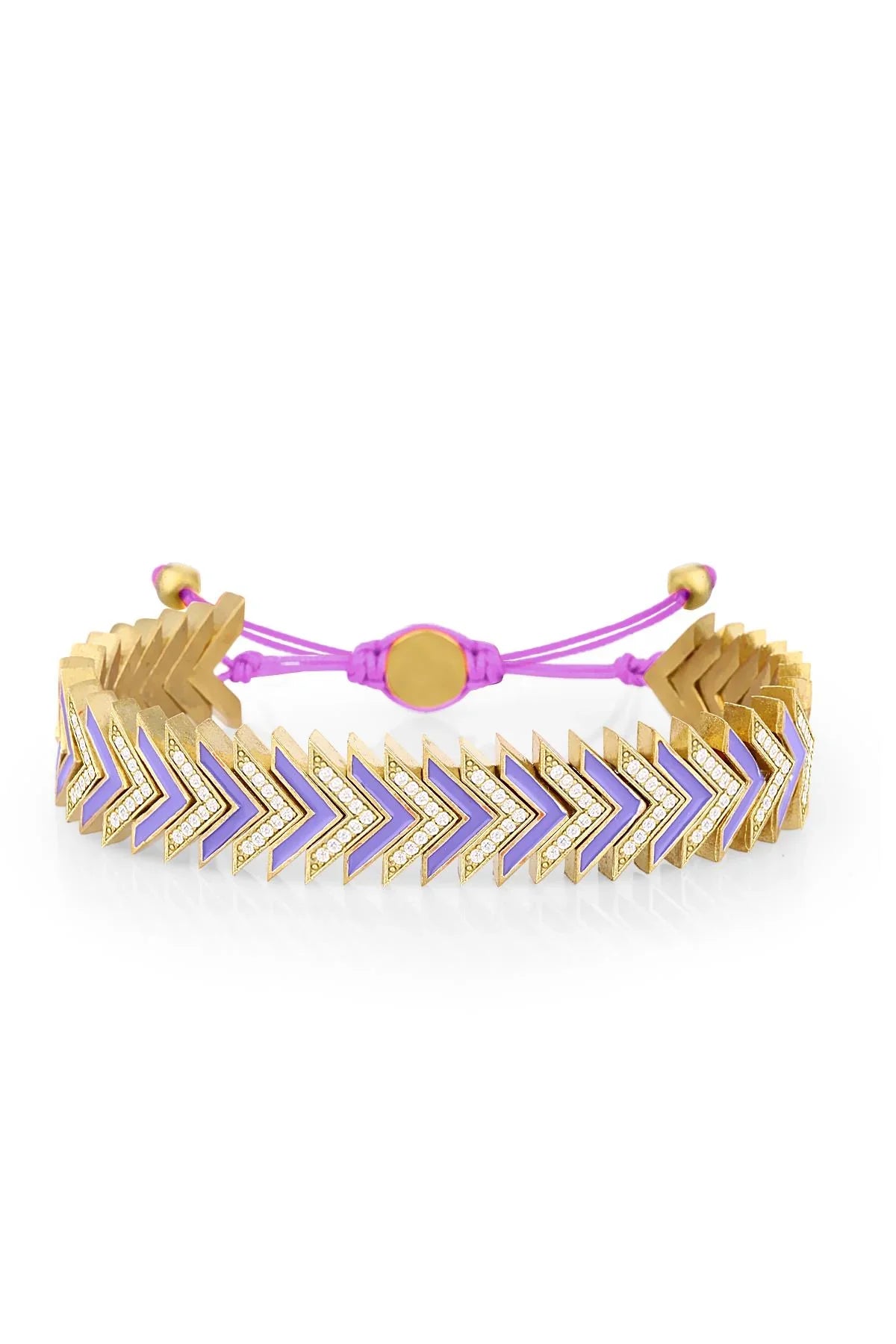 Melon Summer Stone Purple Arrow Bileklik BLARRW14