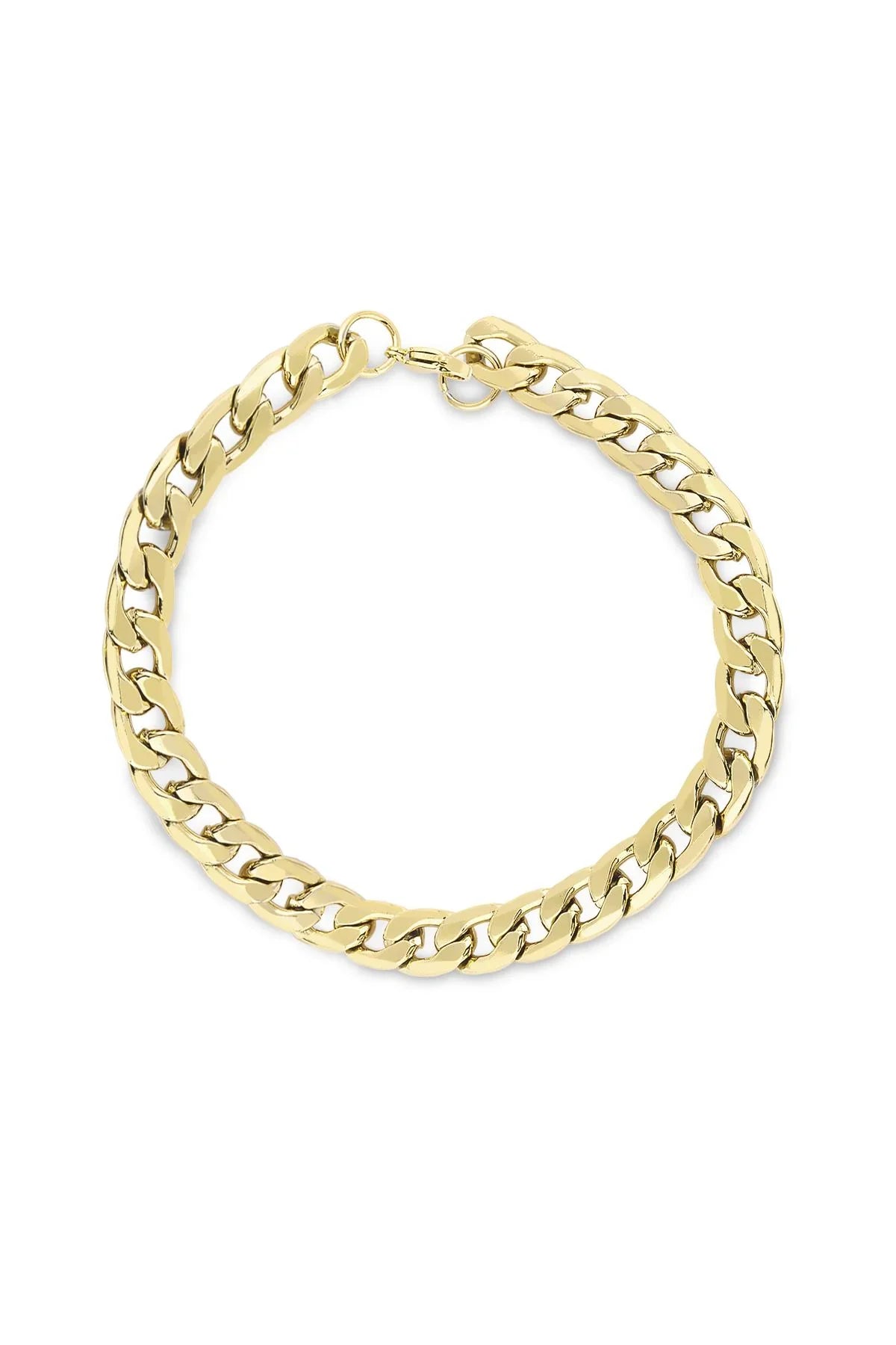 Noon Gold Renk Erkek Zincir Bileklik NN11058-1158-G