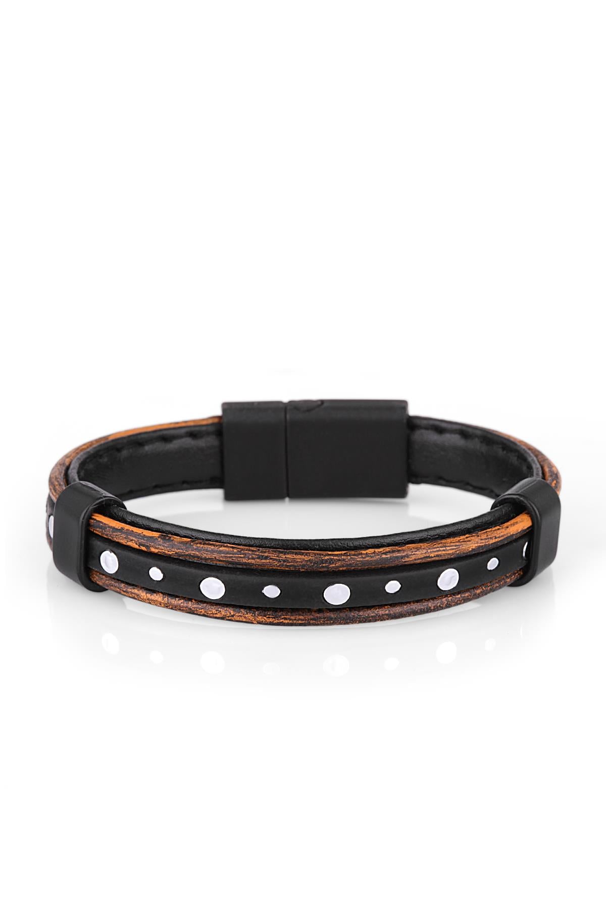 Noon NN1296 Erkek Deri Bileklik