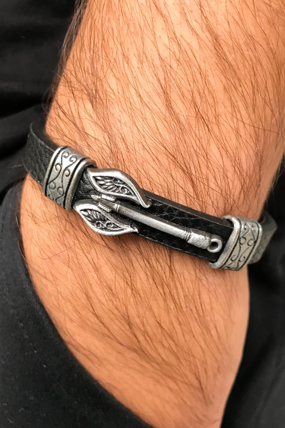 Noon NN1331 Erkek Deri Bileklik