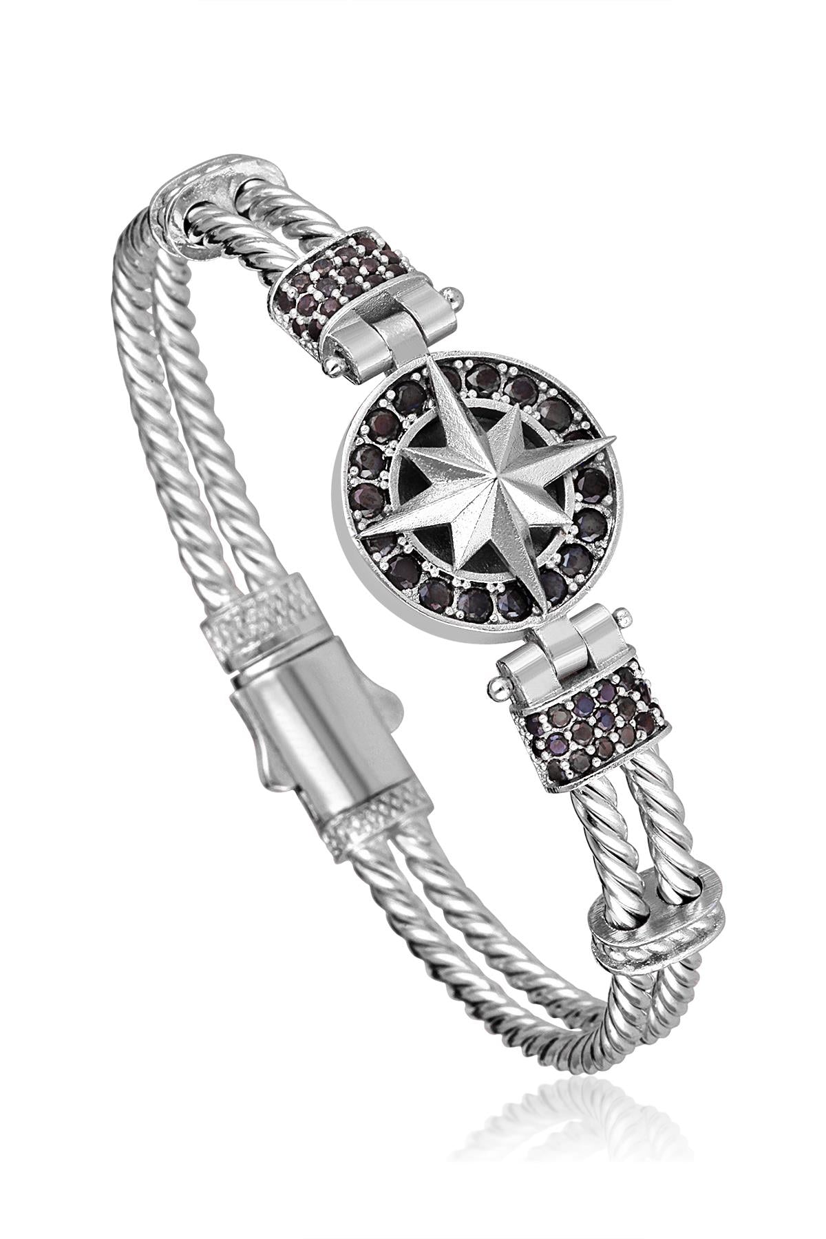 FRNCH TMJ11125-1225-A Pusula Zirkon Bileklik
