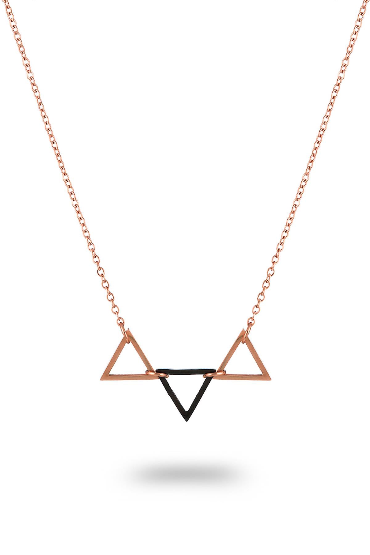 TOPSHOP Time Kadın Çelik Kolye TSJ30419-519-C